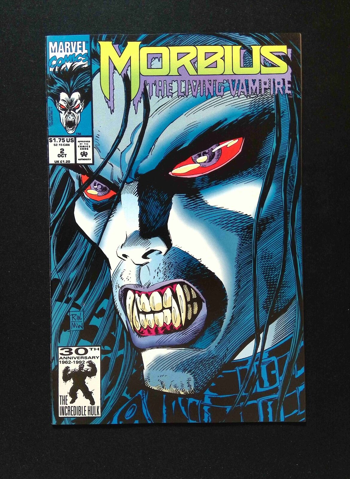 Morbius The Living Vampire #2 MARVEL Comics 1992 VF+