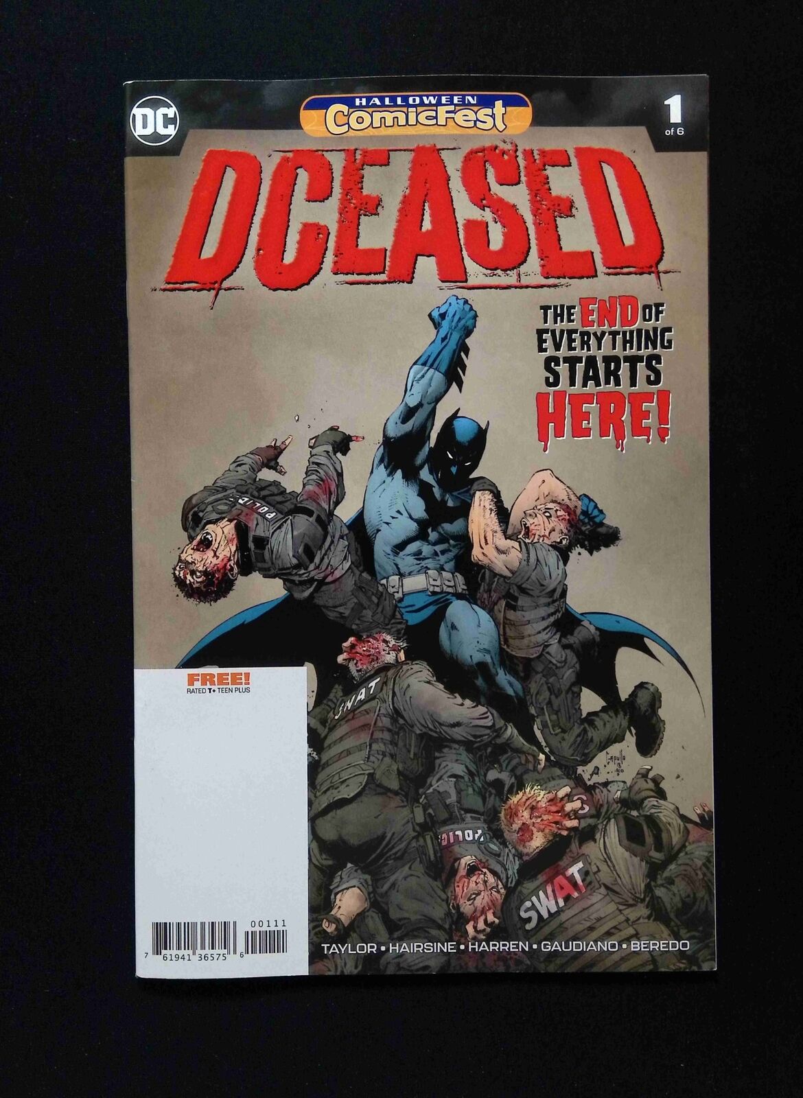Dceased Halloween ComicFest #1 DC Comics 2019 VF+
