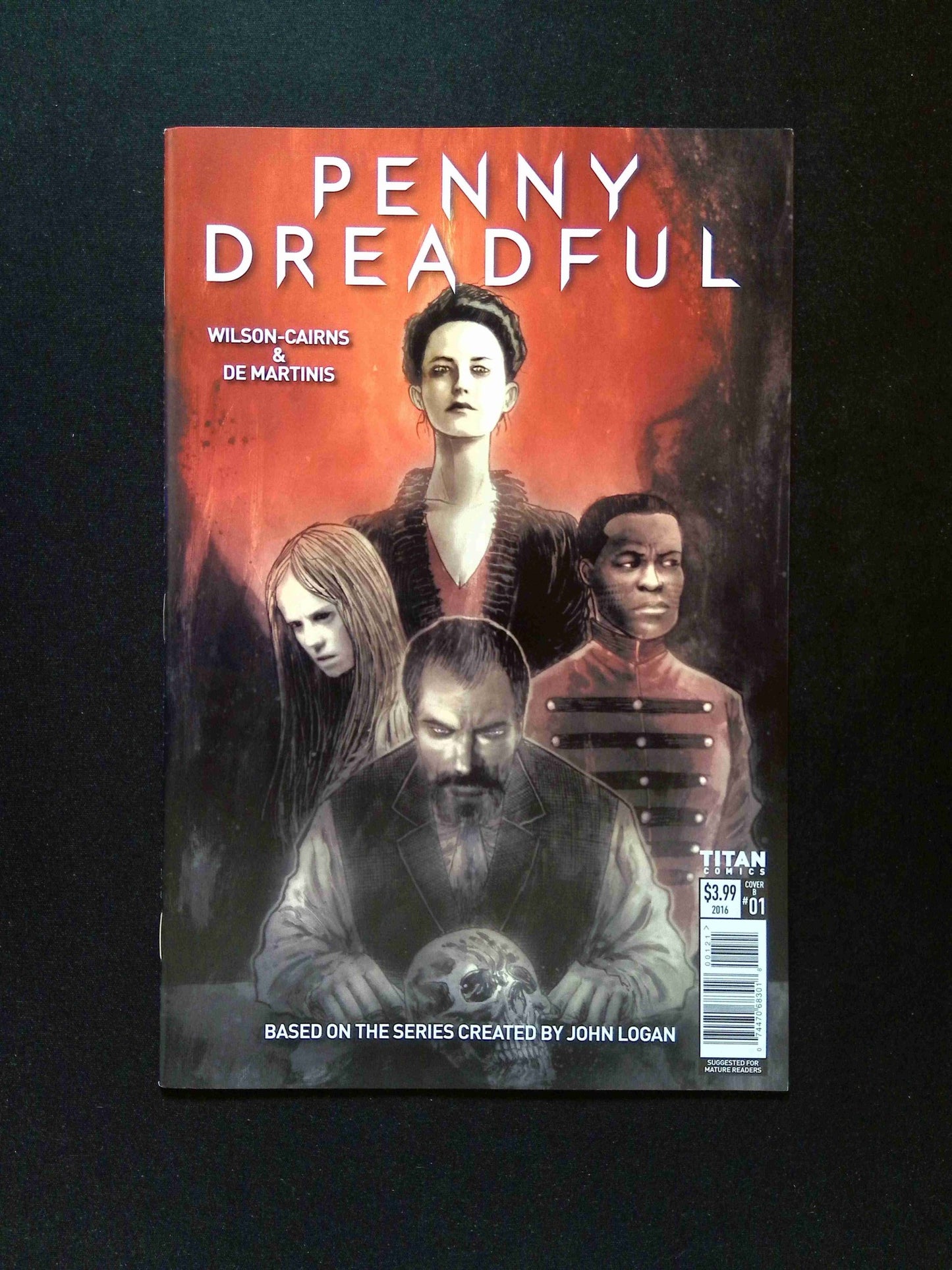 Penny Dreadful #1B TITAN Comics 2016 VF+ Templesmith Variant