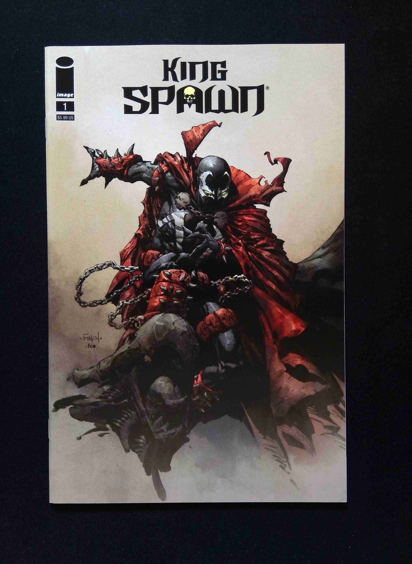 King Spawn #1C IMAGE Comics 2021 NM Finch Variant