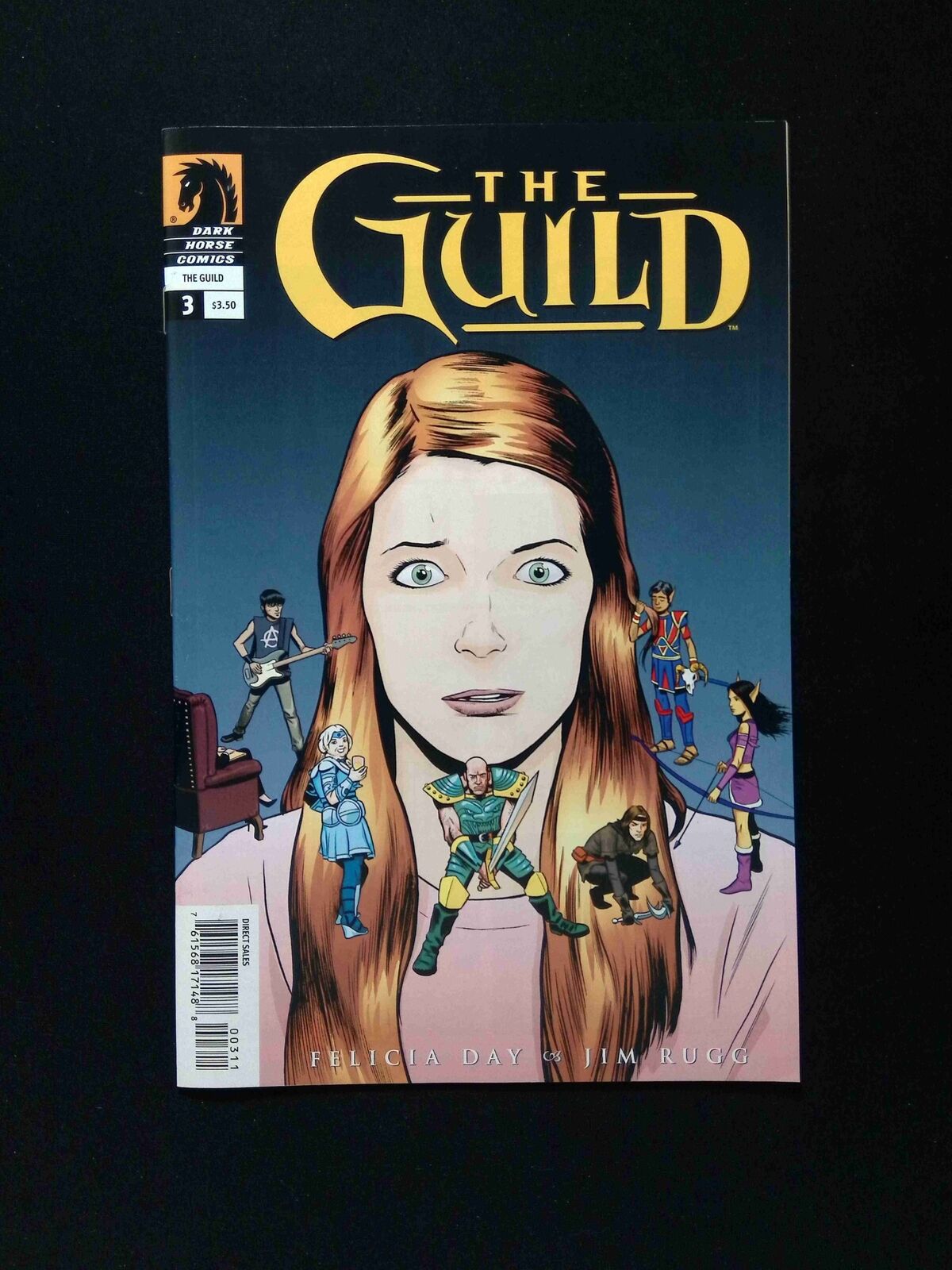 Guild #3B DARK HORSE Comics 2010 VF/NM Rugg Variant