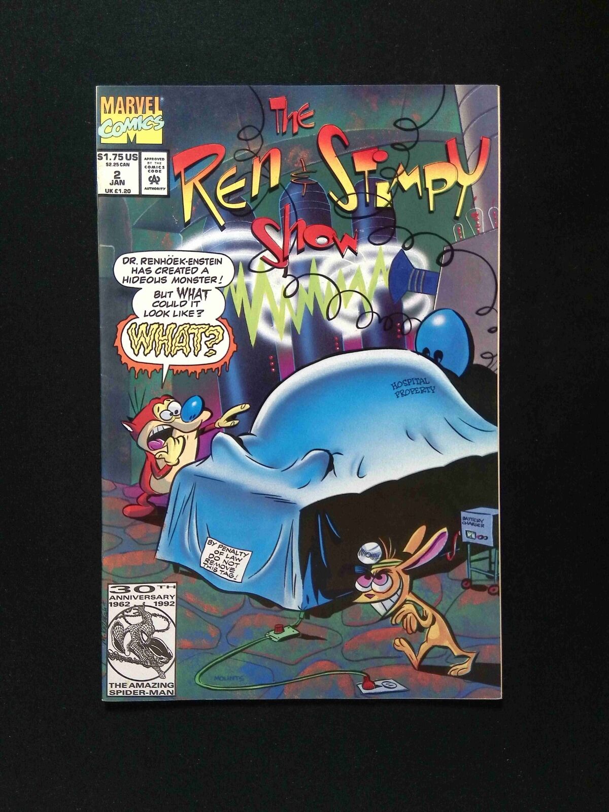 Ren and Stimpy Show #2 MARVEL Comics 1993 VF+