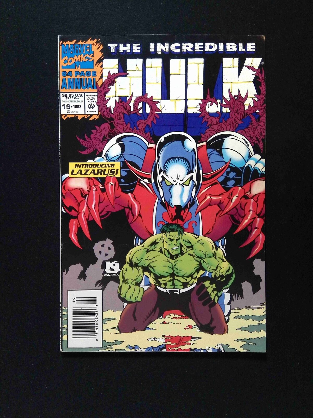 Incredible Hulk Annual #19 MARVEL Comics 1993 VF+ NEWSSTAND