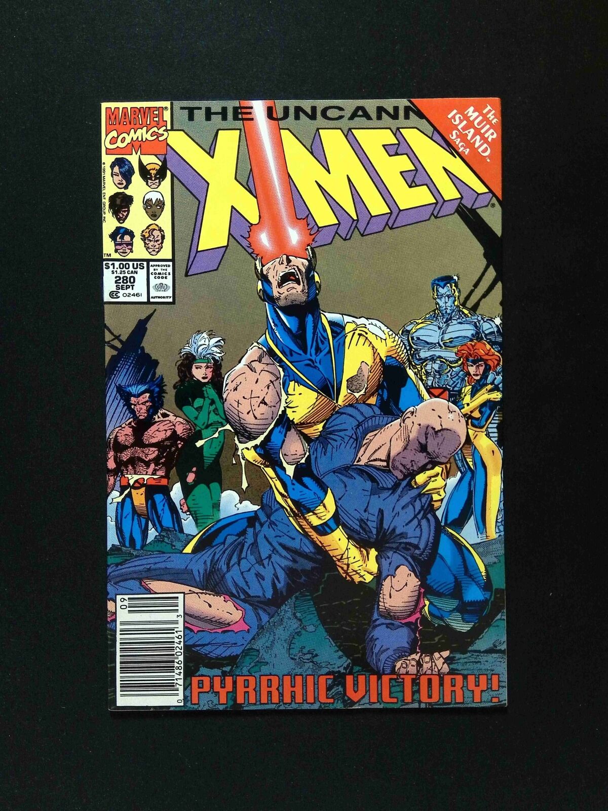 Uncanny X-Men #280 MARVEL Comics 1991 VF+ NEWSSTAND