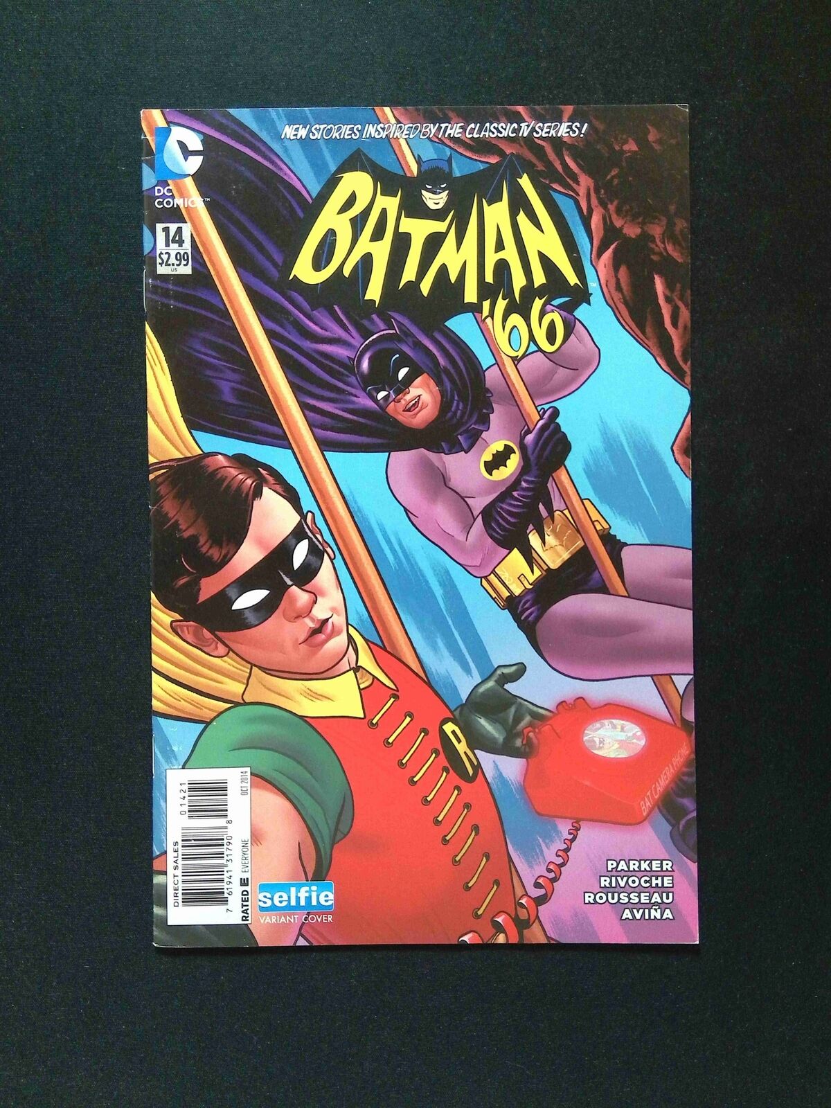 Batman '66 #14B DC Comics 2014 VF+ Quinones Variant