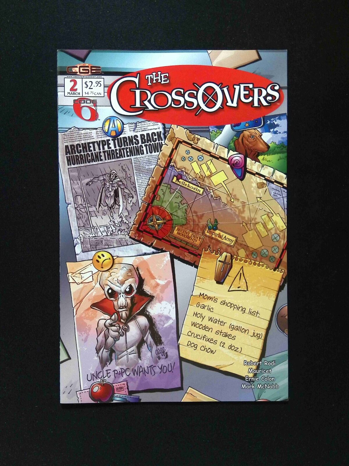 Crossovers #2 CROSSGEN Comics 2003 VF+