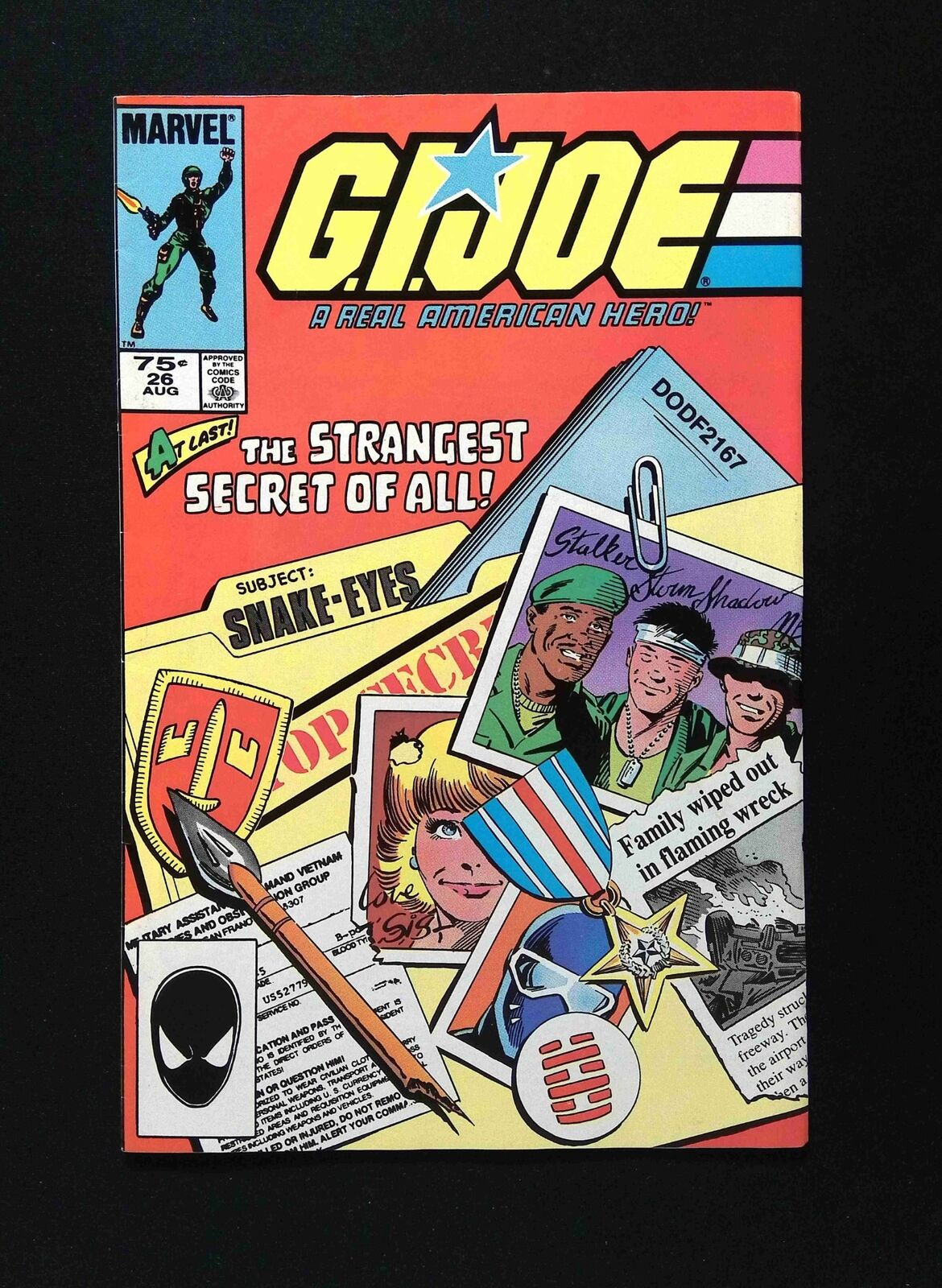GI Joe #26 MARVEL Comics 1984 VF