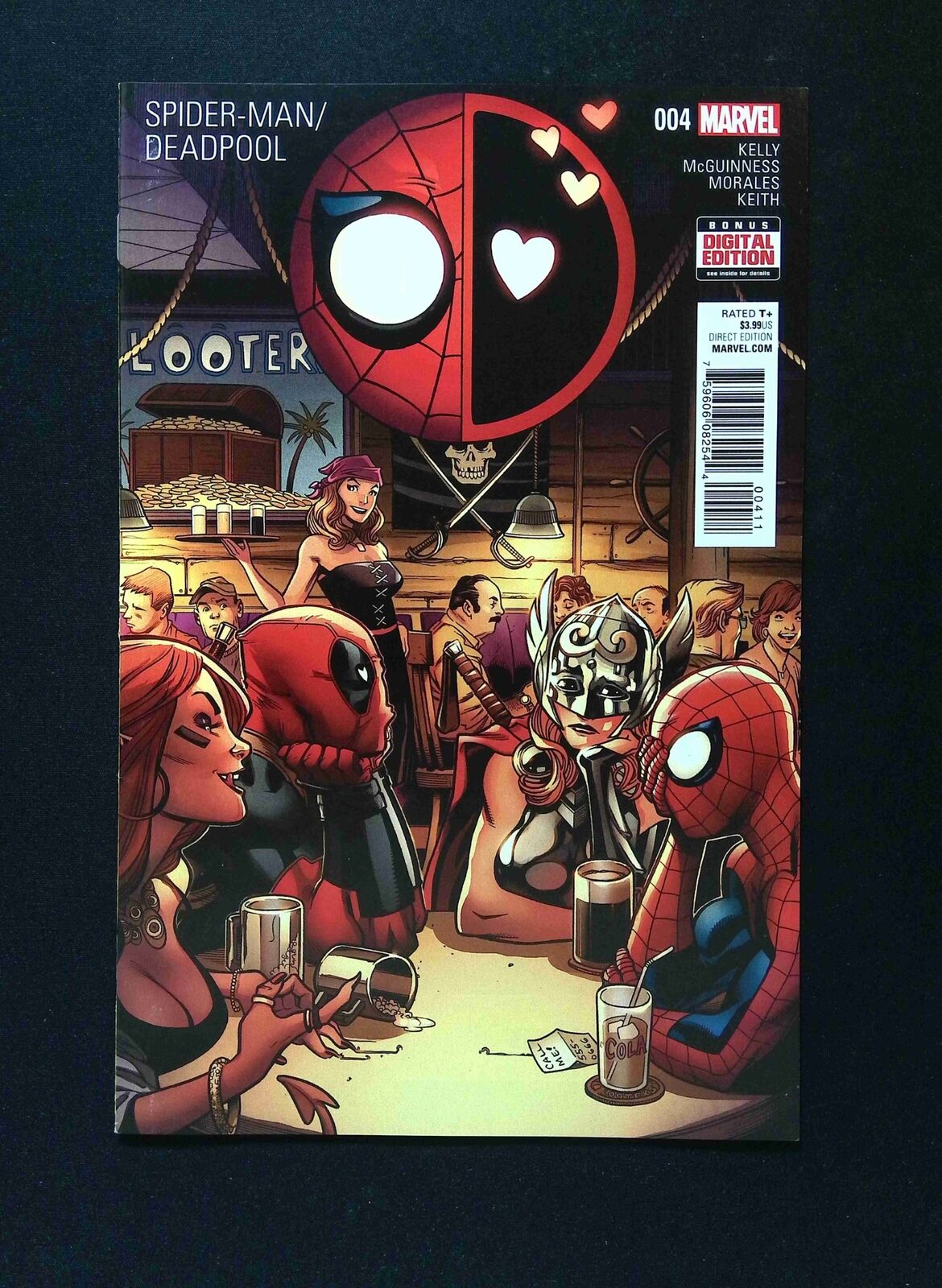 Spider-Man Deadpool #4 MARVEL Comics 2016 VF+