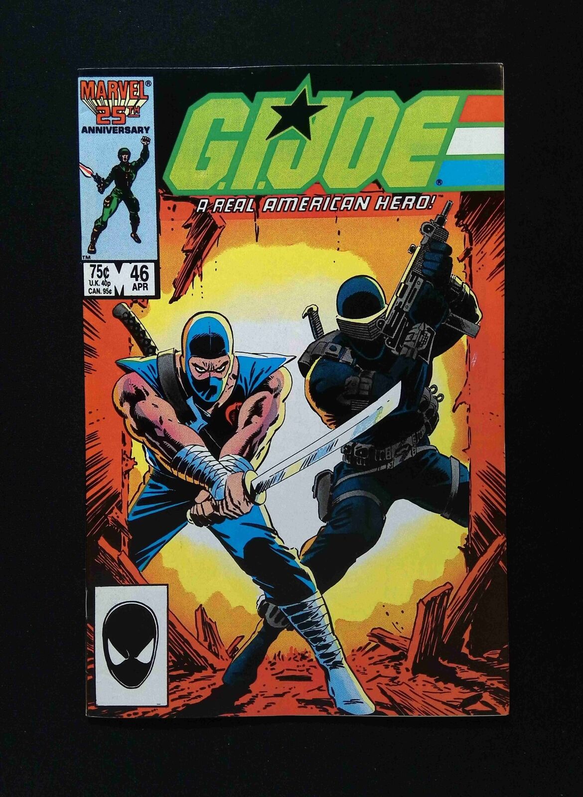 GI Joe #46 MARVEL Comics 1986 VF