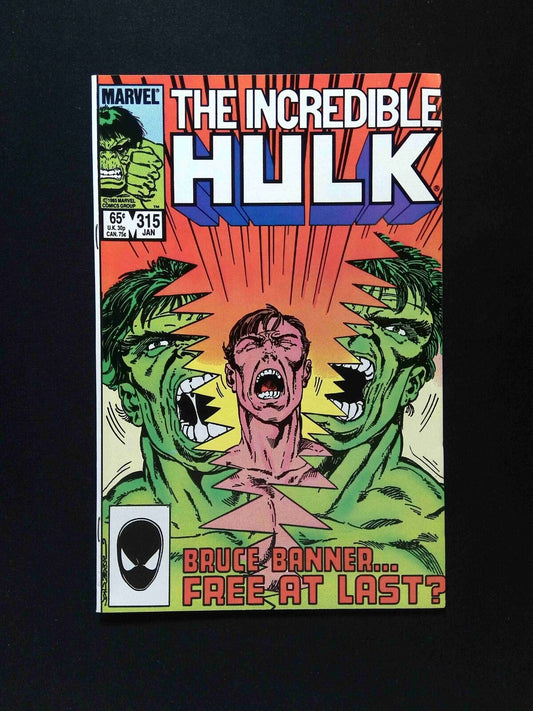 Incredible Hulk #315  MARVEL Comics 1986 VF/NM