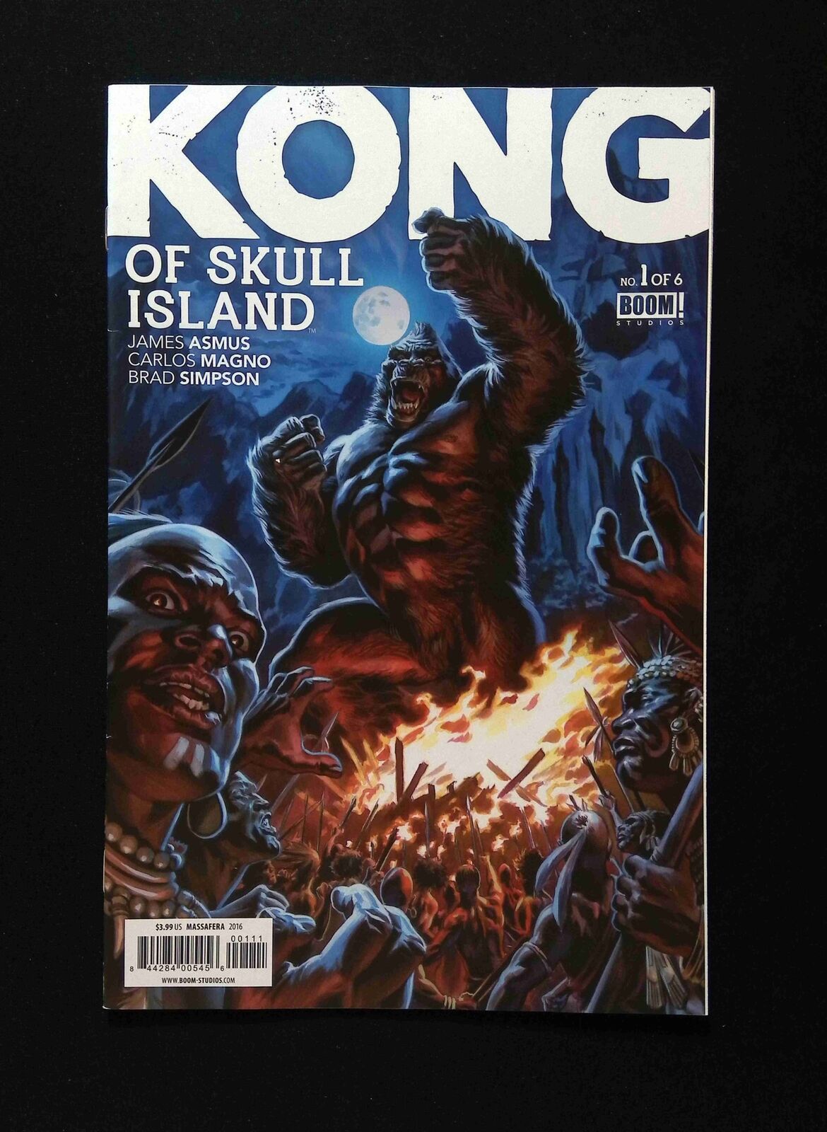 Kong of Skull Island #1 BOOM STUDIOS Comics 2016 VF+