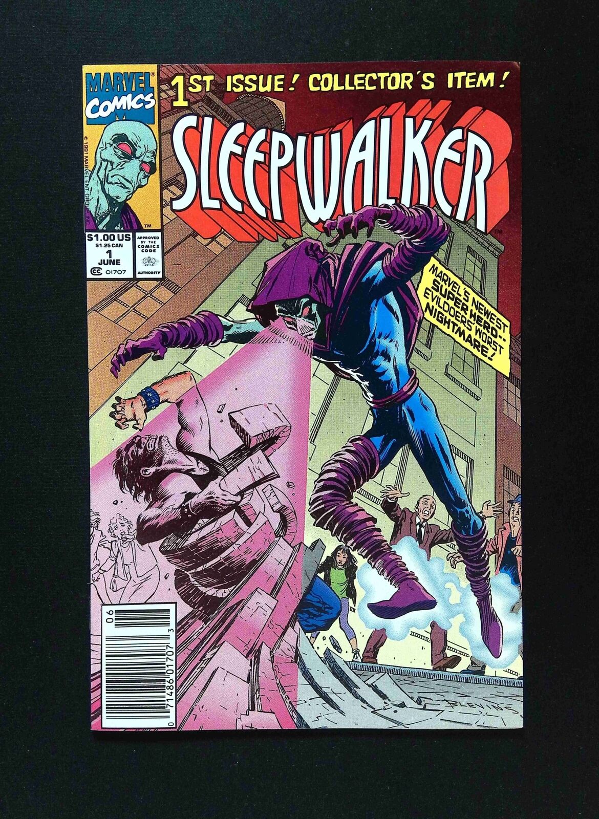 Sleepwalker #1 MARVEL Comics 1991 VF+ NEWSSTAND