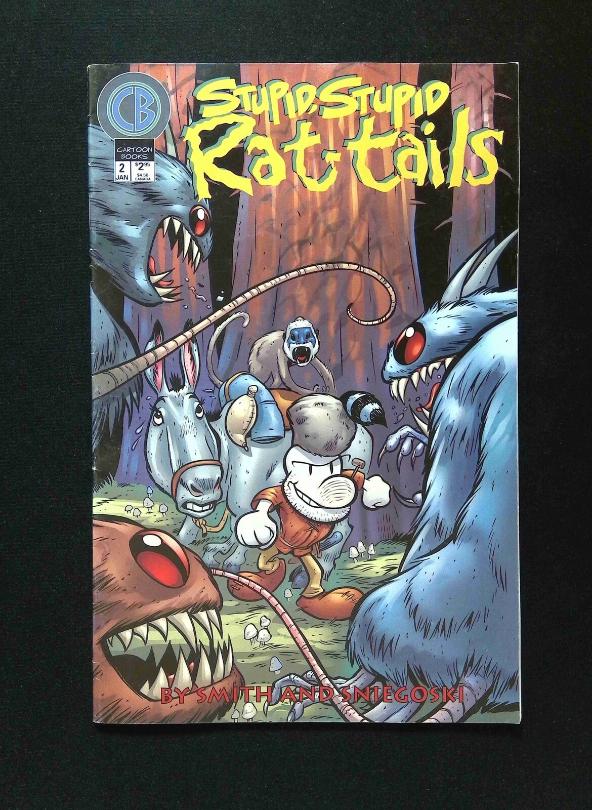 Stupid Stupid Rat Tails #2 CARTOON Comics 1999 FN/VF