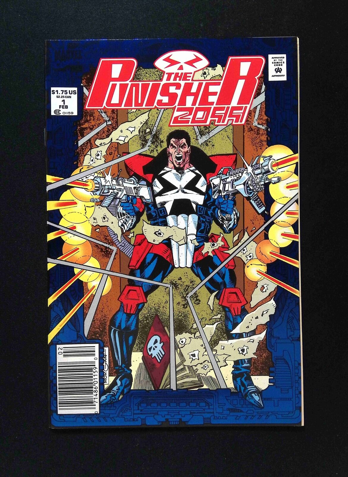 Punisher 2099 #1 MARVEL Comics 1993 NM+ NEWSSTAND