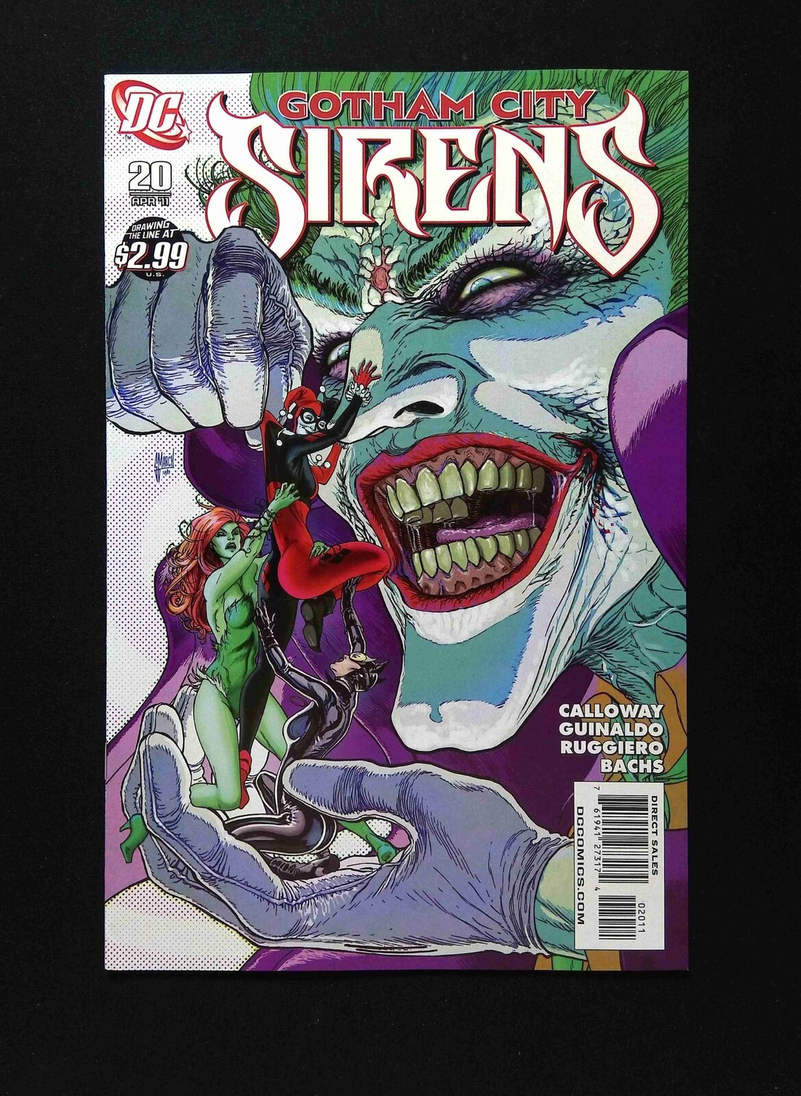 Gotham City Sirens #20 DC Comics 2011 NM