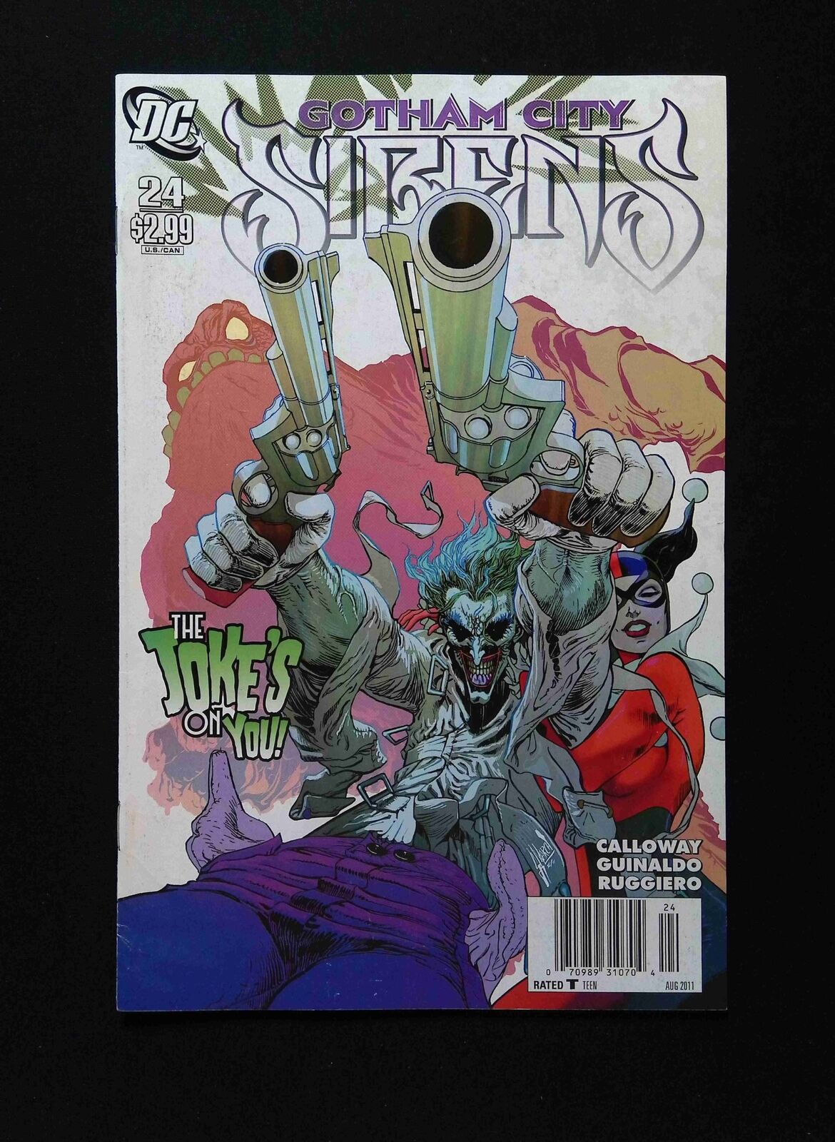 Gotham City Sirens #24 DC Comics 2011 VF+