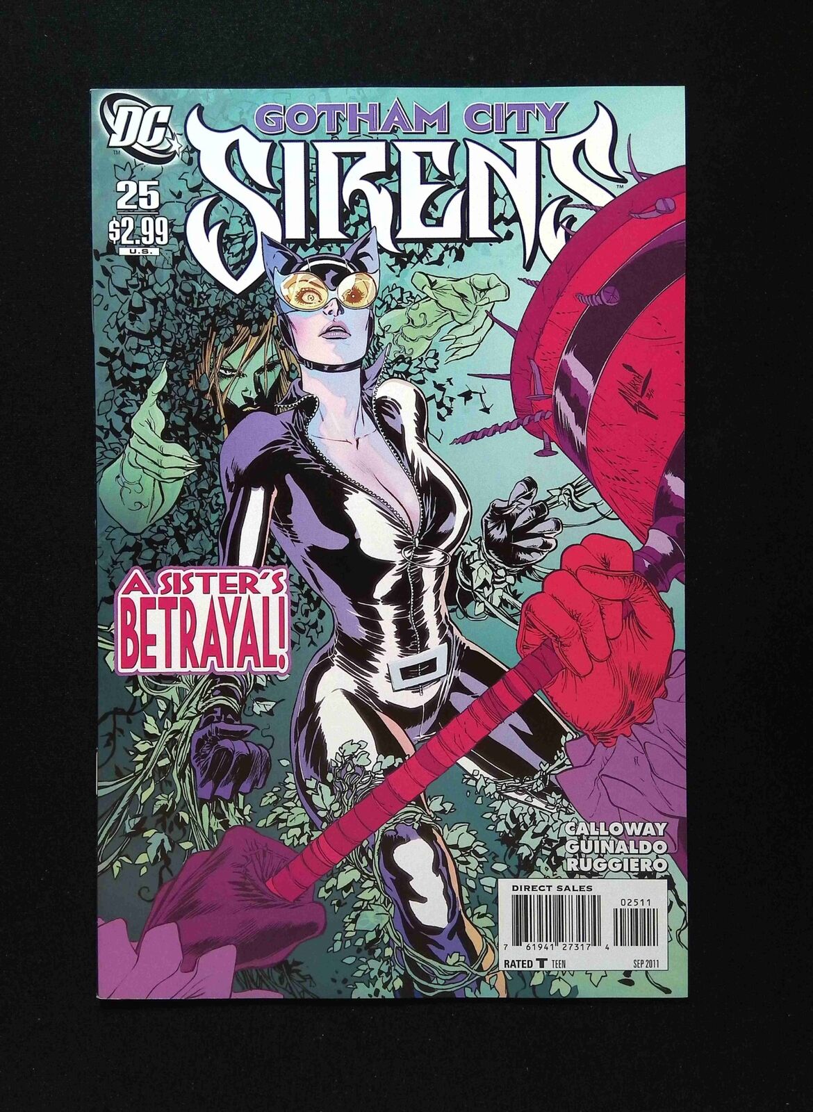 Gotham City Sirens #25 DC Comics 2011 VF/NM