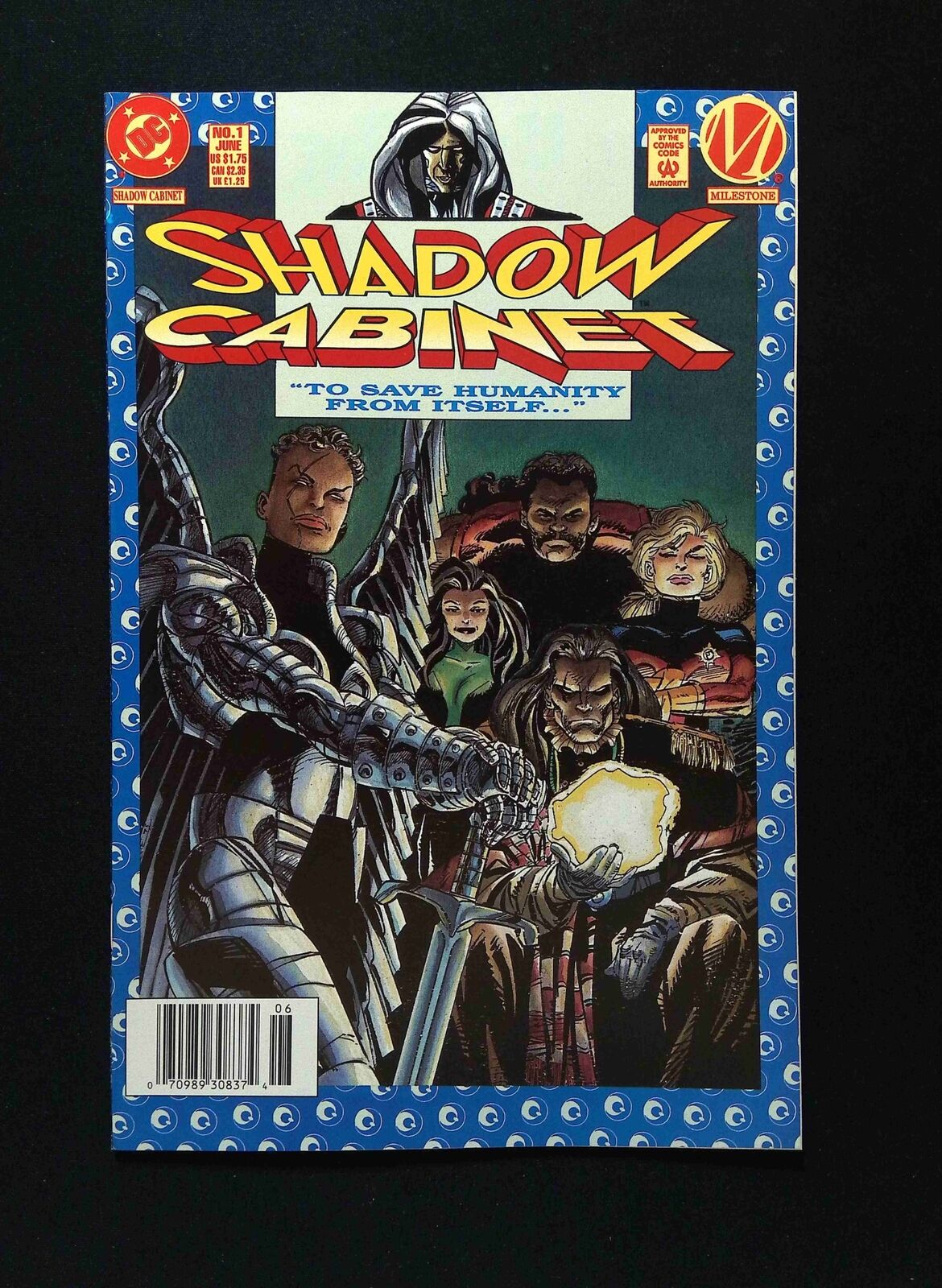 Shadow Cabinet #1 DC Comics 1994 VF+ NEWSSTAND
