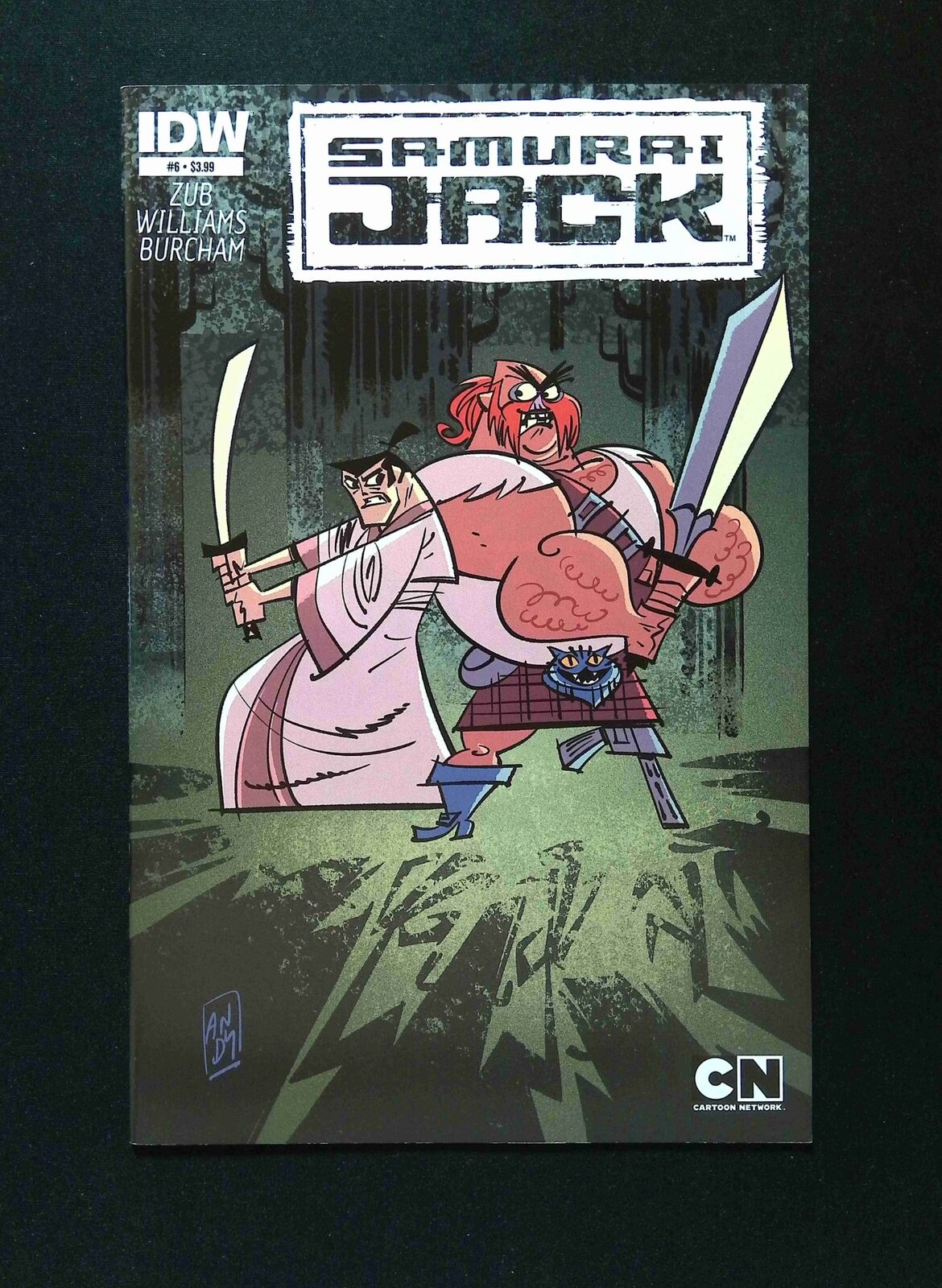 Samurai Jack #6 IDW Comics 2014 NM