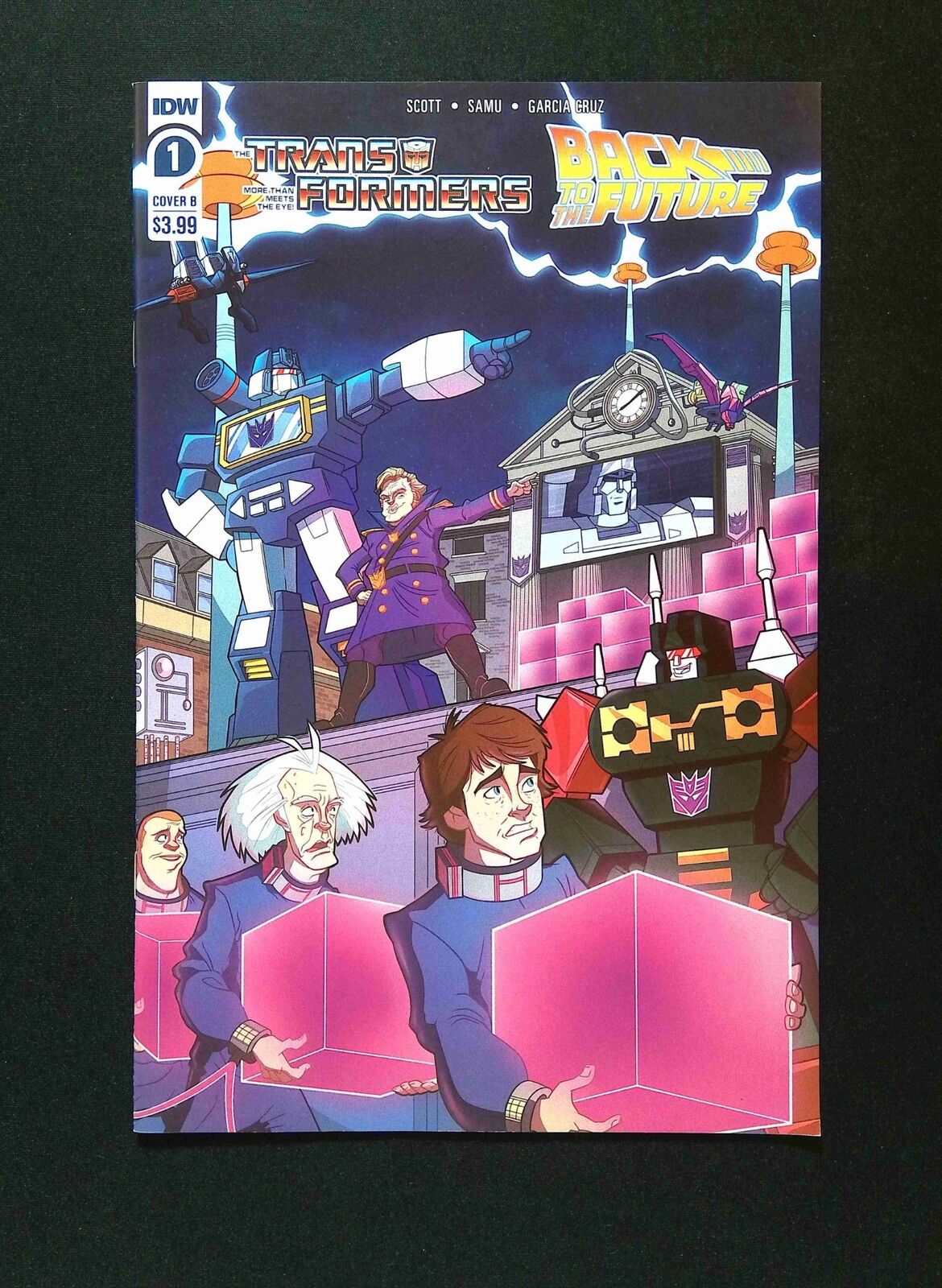 Transformers Back to the Future #1B IDW Comics 2020 NM MURPHY VARIANT