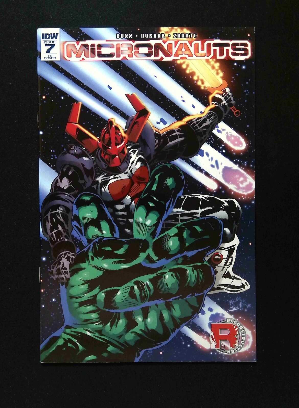 Micreonauts #7RI IDW Comics 2016 NM- Jones Variant