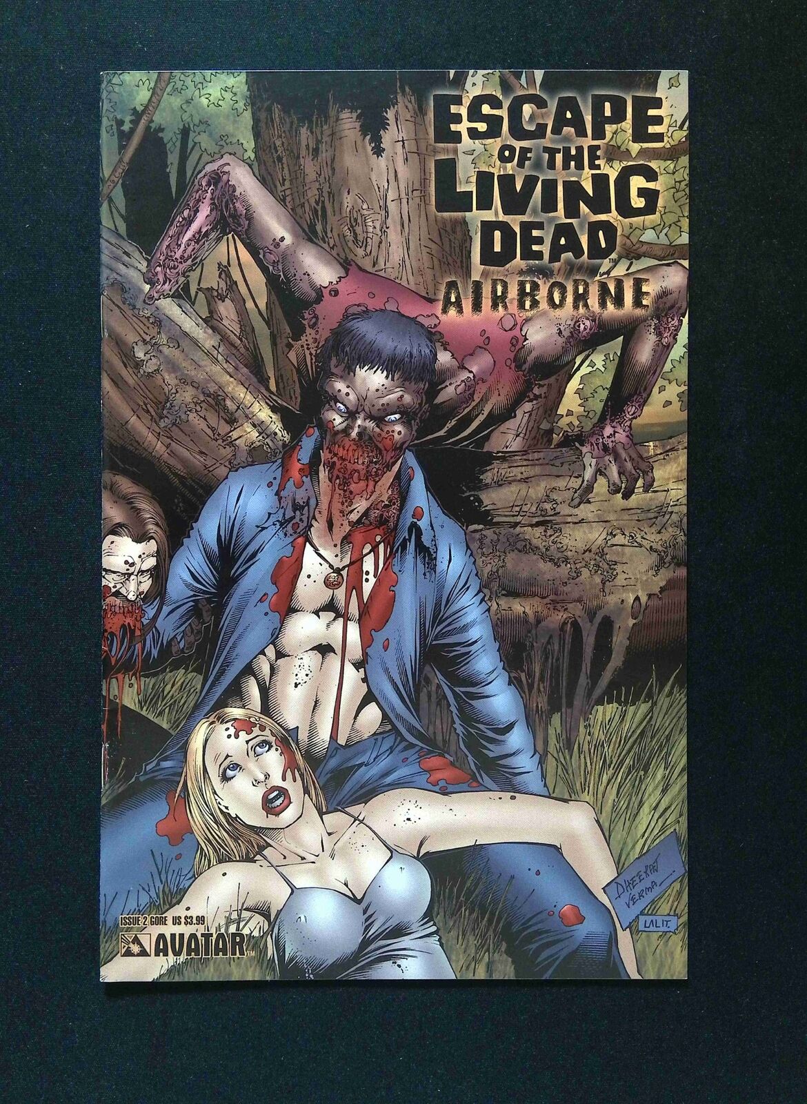 Escape of the Living Dead Airborne #2D AVATAR Comics 2006 VF+