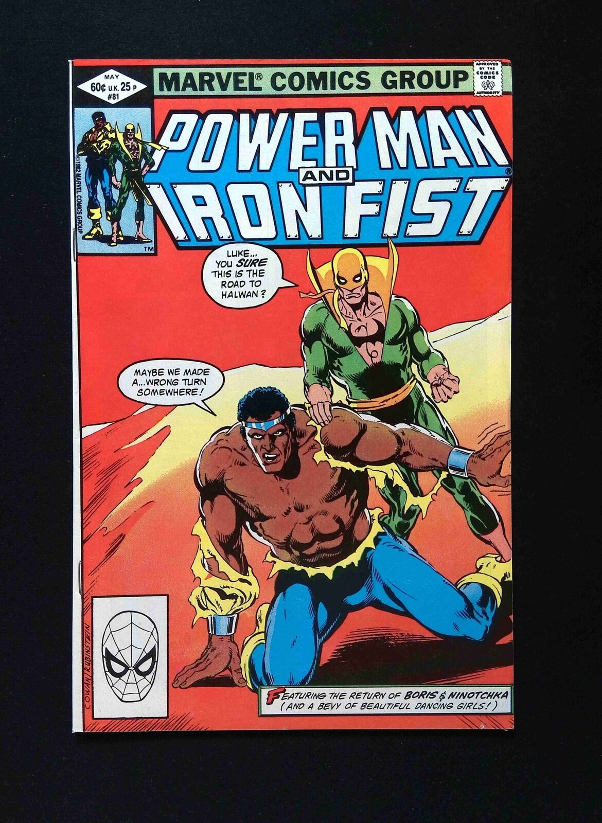 Power Man and Iron Fist #81 MARVEL Comics 1982 VF- WHITMAN VARIANT