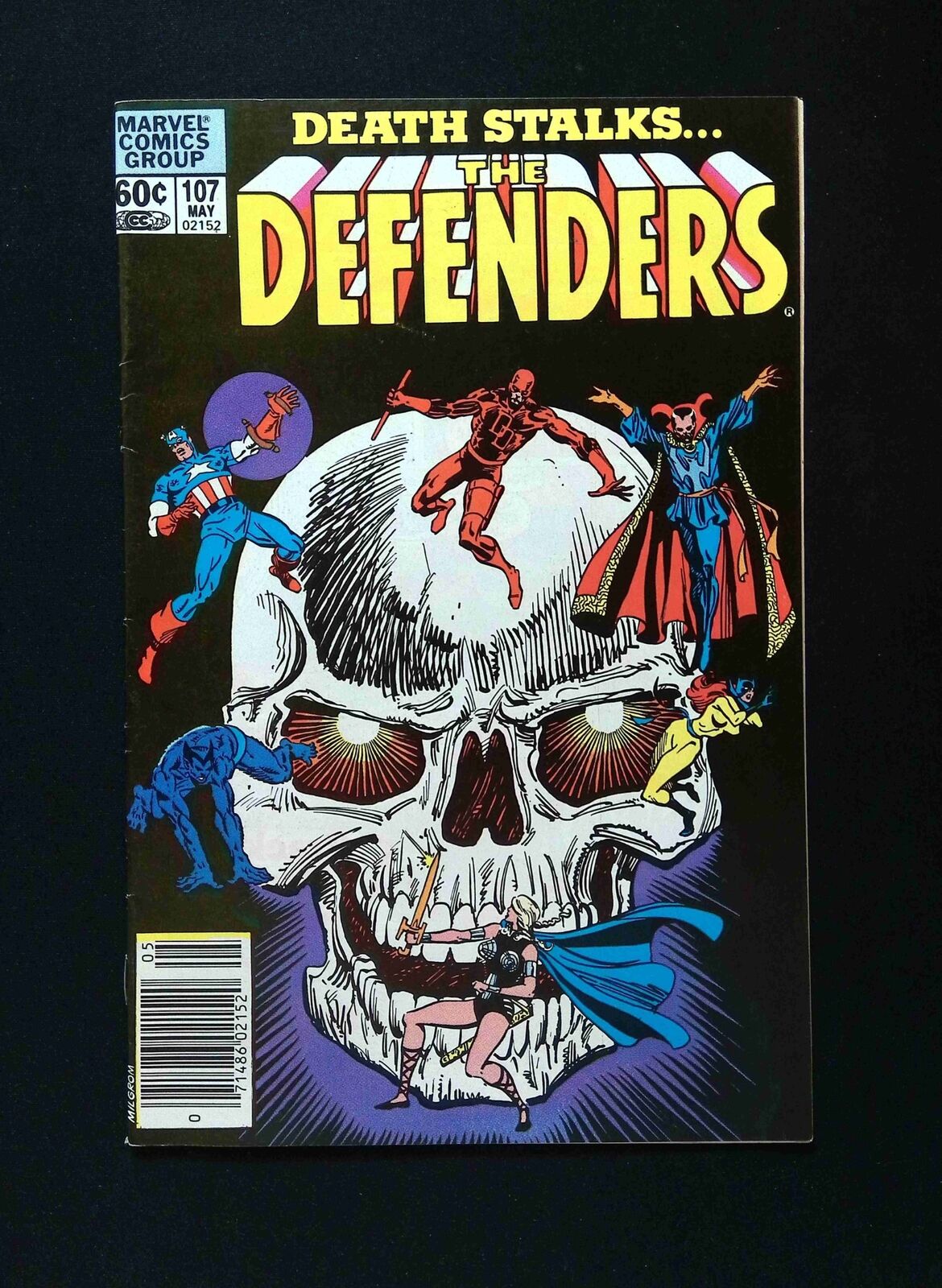 Defenders #107 MARVEL Comics 1982 FN/VF NEWSSTAND