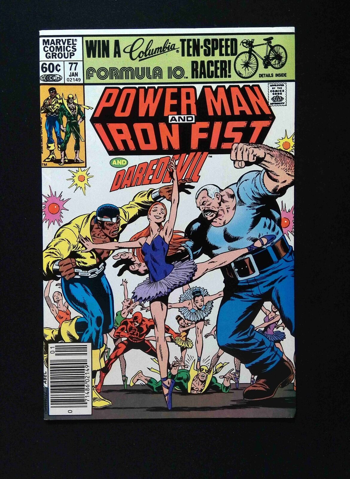 Power Man and Iron Fist #77 MARVEL Comics 1982 VF NEWSSTAND