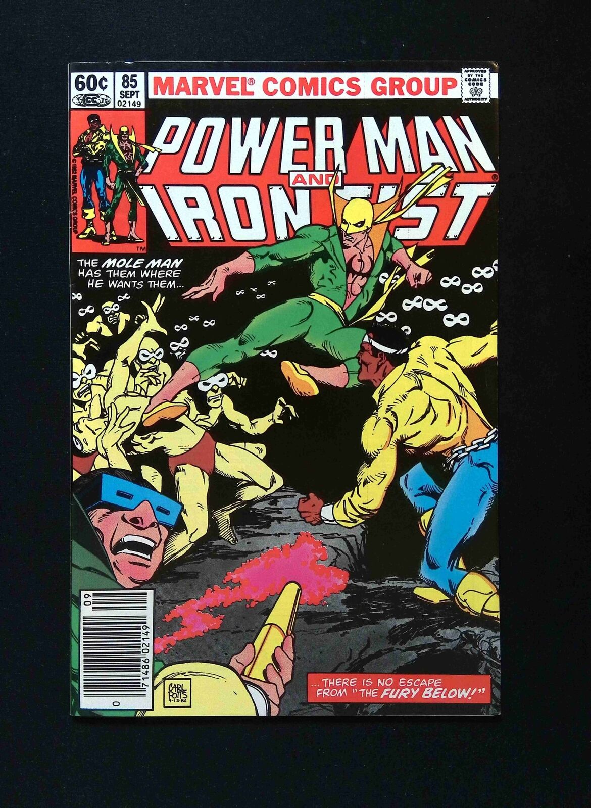 Power Man and Iron Fist #85 MARVEL Comics 1982 VF NEWSSTAND