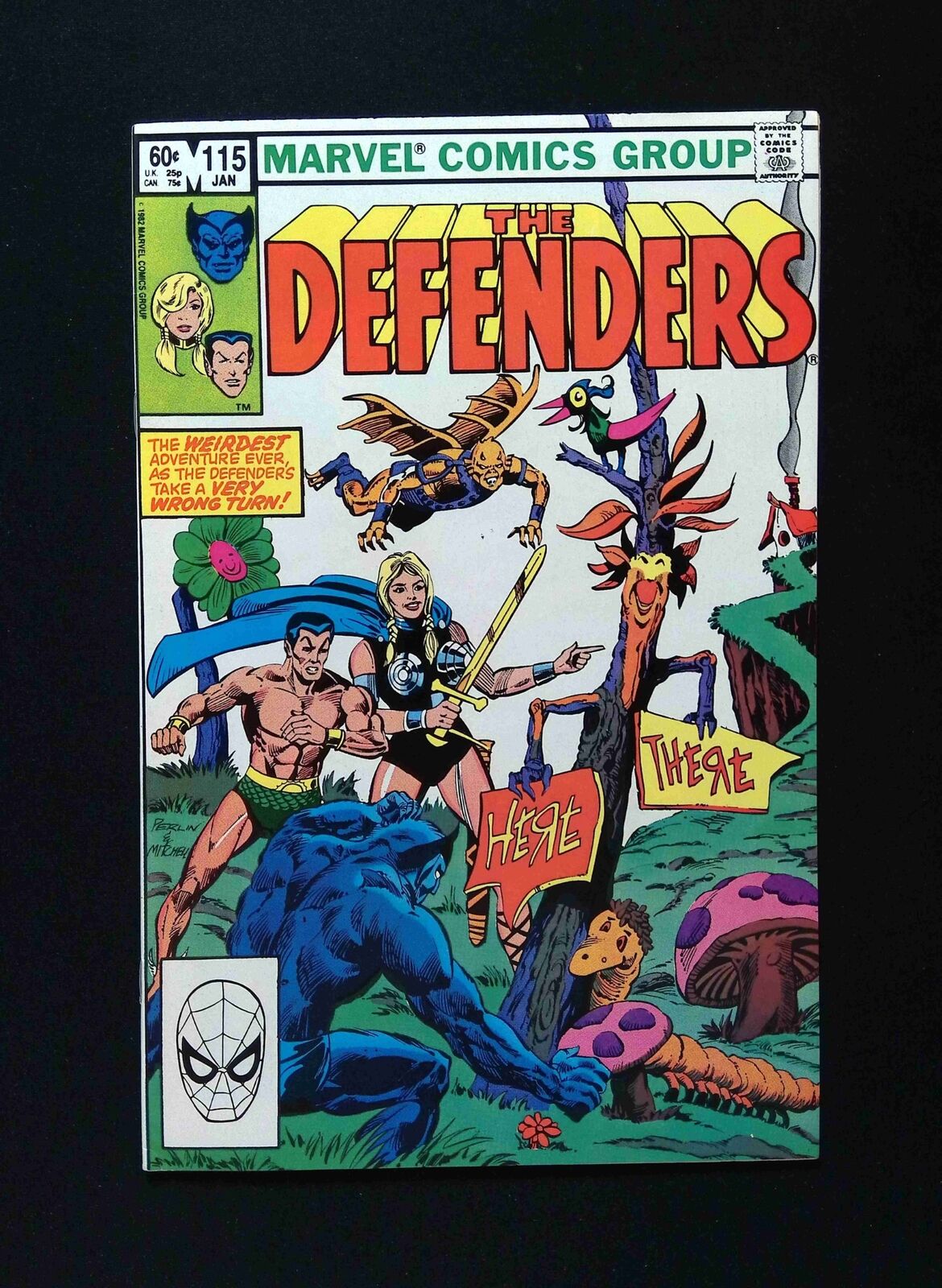 Defenders #115 MARVEL Comics 1983 VF+