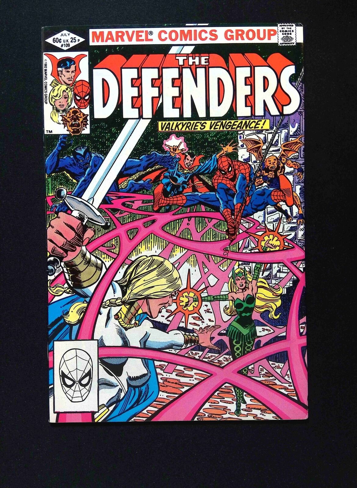Defenders #109 MARVEL Comics 1982 VF+ WHITMAN VARIANT