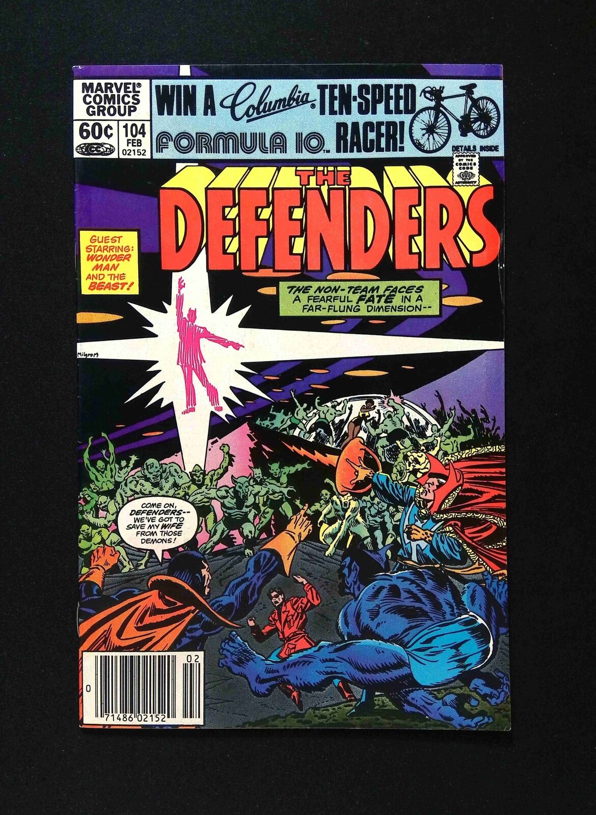 Defenders #104 MARVEL Comics 1982 VF- NEWSSTAND