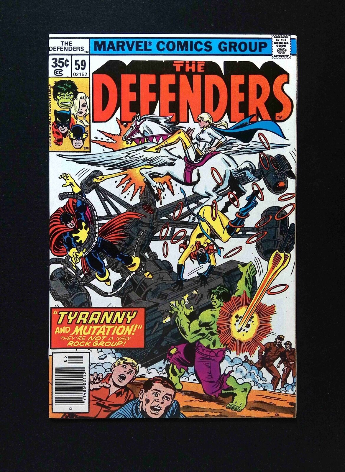 Defenders #59 MARVEL Comics 1978 VF NEWSSTAND