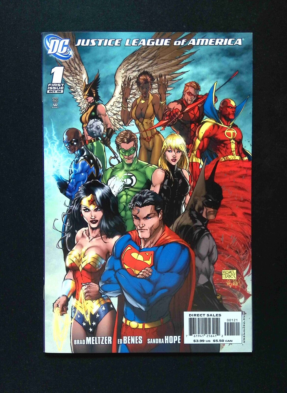 Justice League of America #1C DC Comics 2006 VF+ Variant Cover