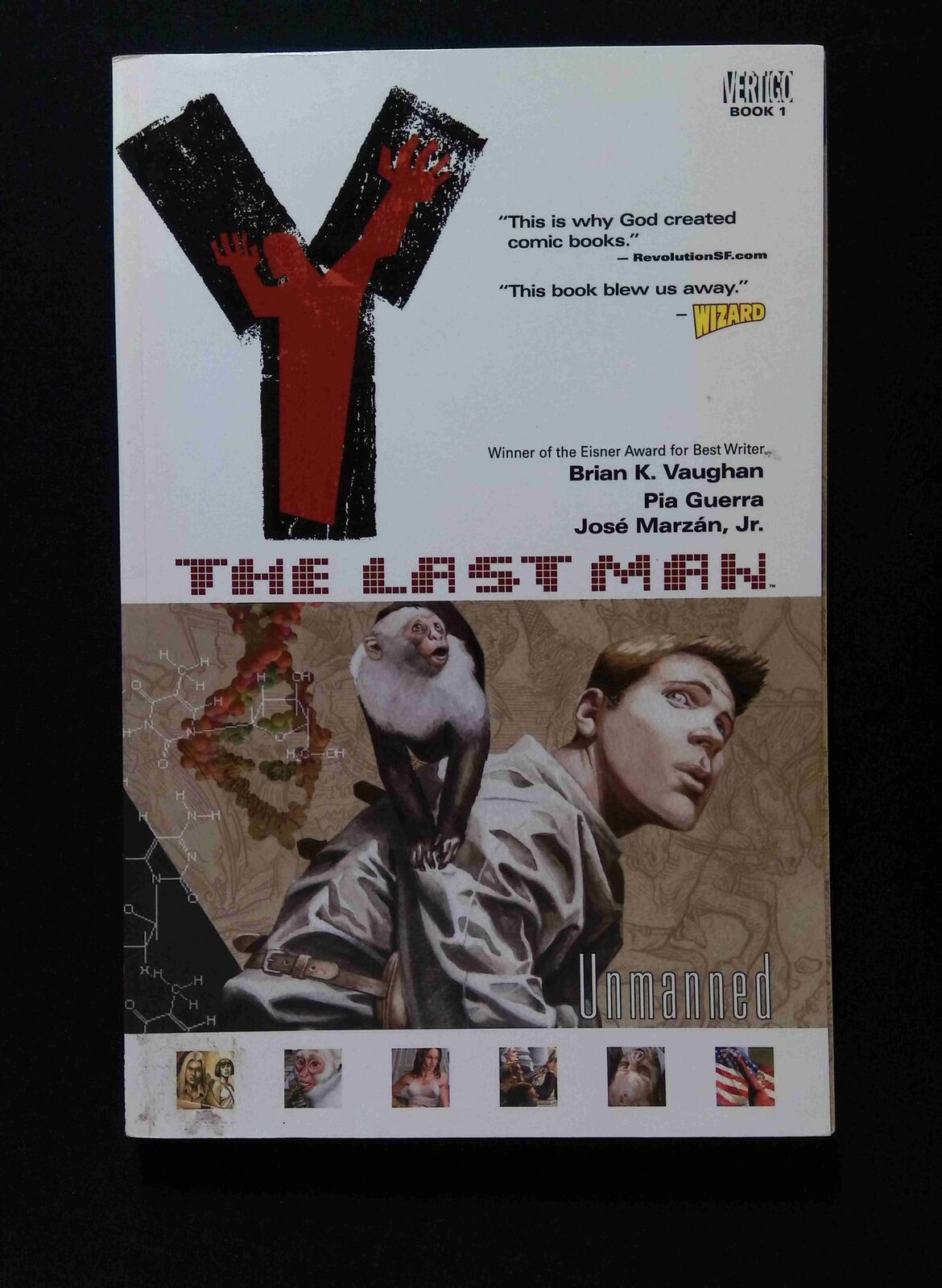 Y the Last Man TPB #1 DC/VERTIGO Comics 2002 VF/NM