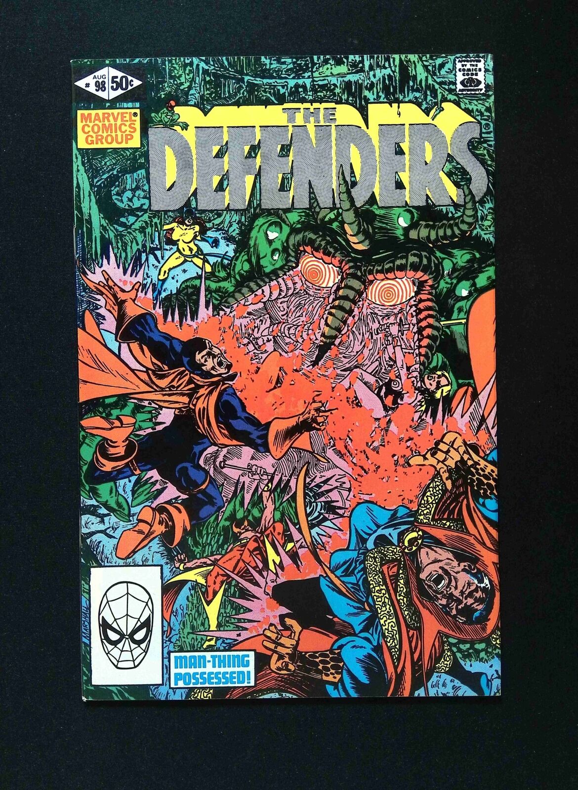 Defenders #98 MARVEL Comics 1981 VF+ WHITMAN VARIANT