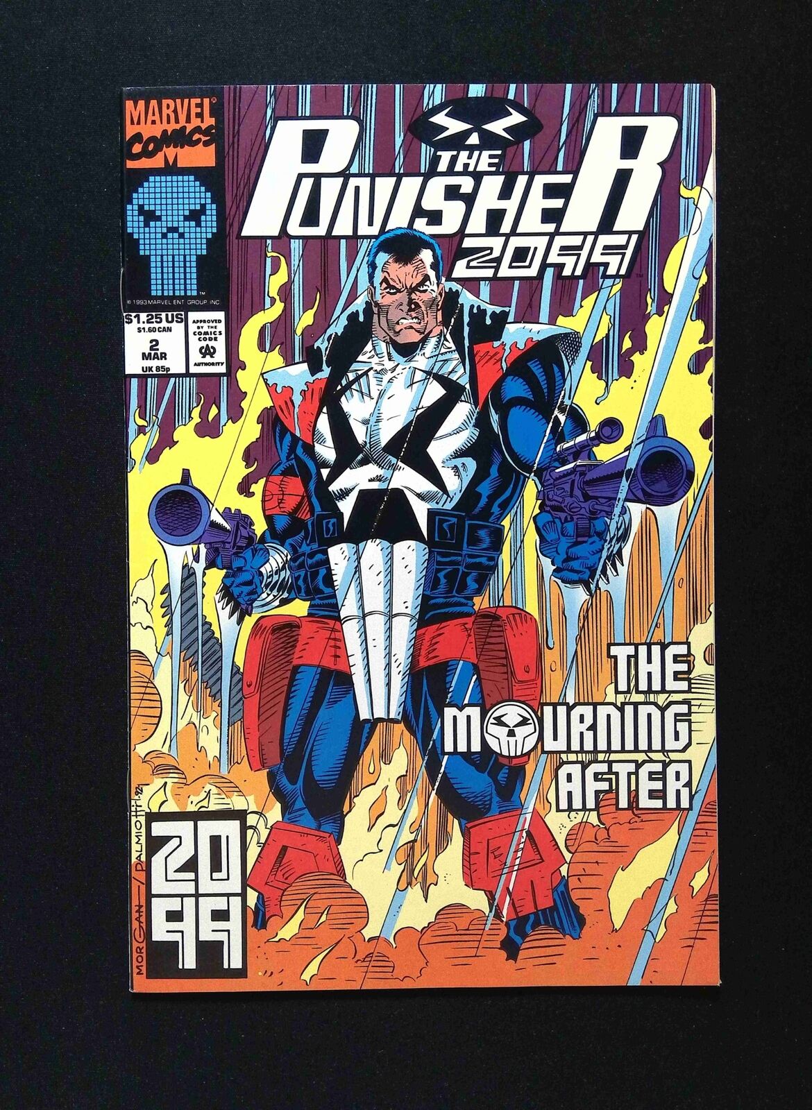 Punisher 2099 #2 MARVEL Comics 1993 VF+