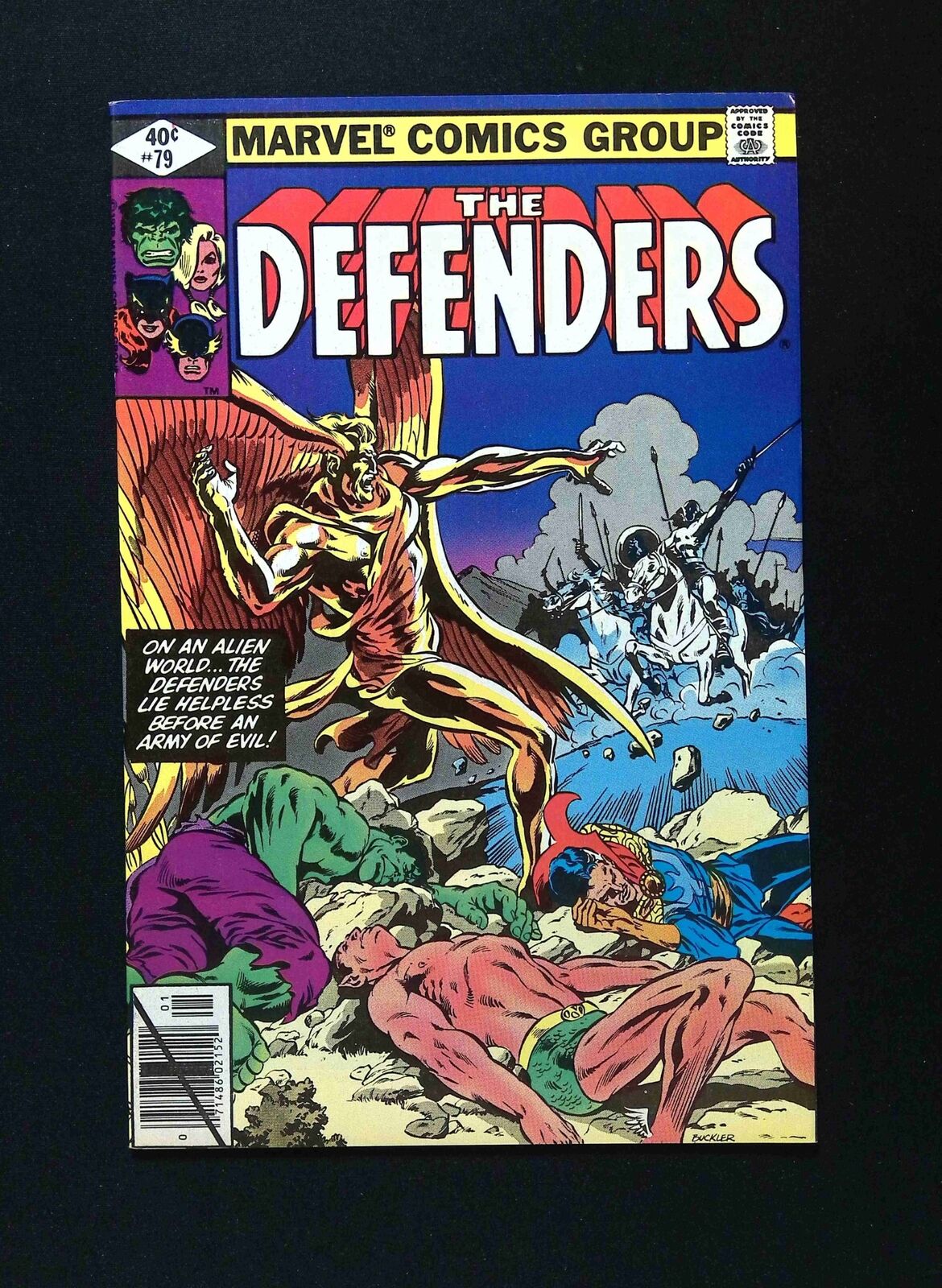 Defenders #79 MARVEL Comics 1980 VF- NEWSSTAND WHITMAN VARIANT