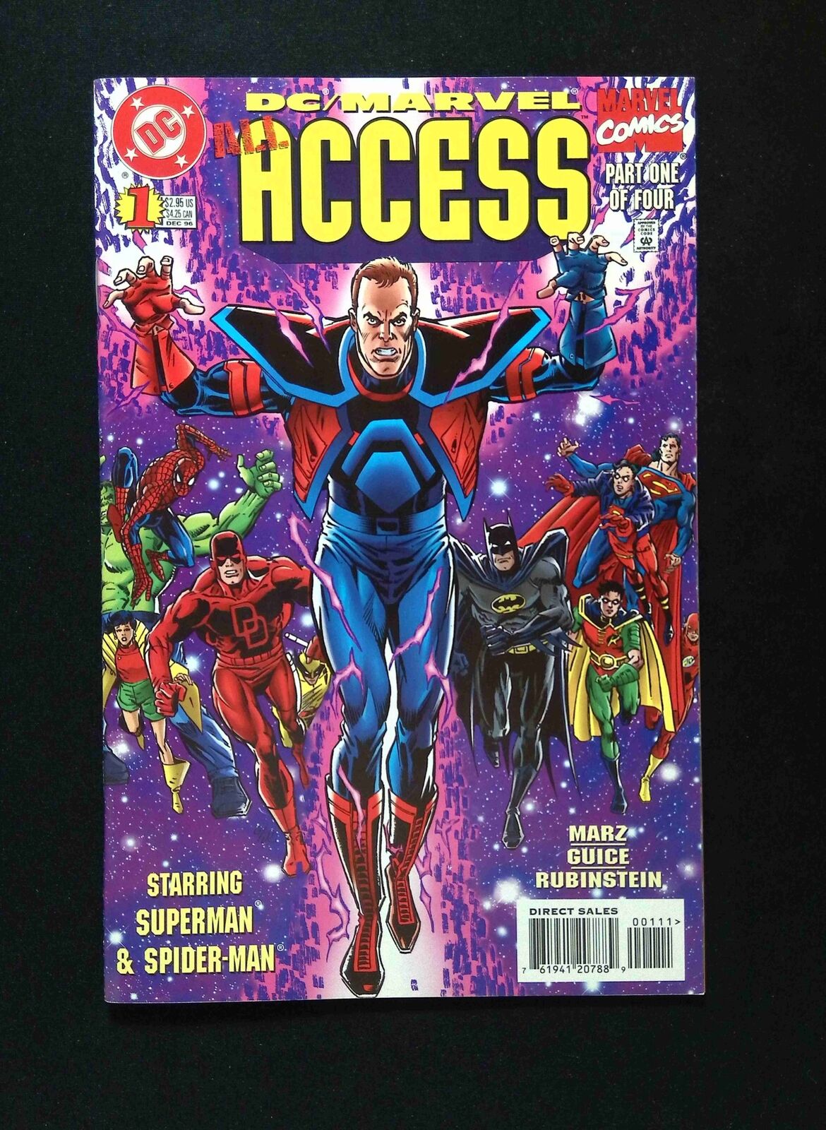 DC Marvel All Access #1 DC/MARVEL Comics 1996 NM
