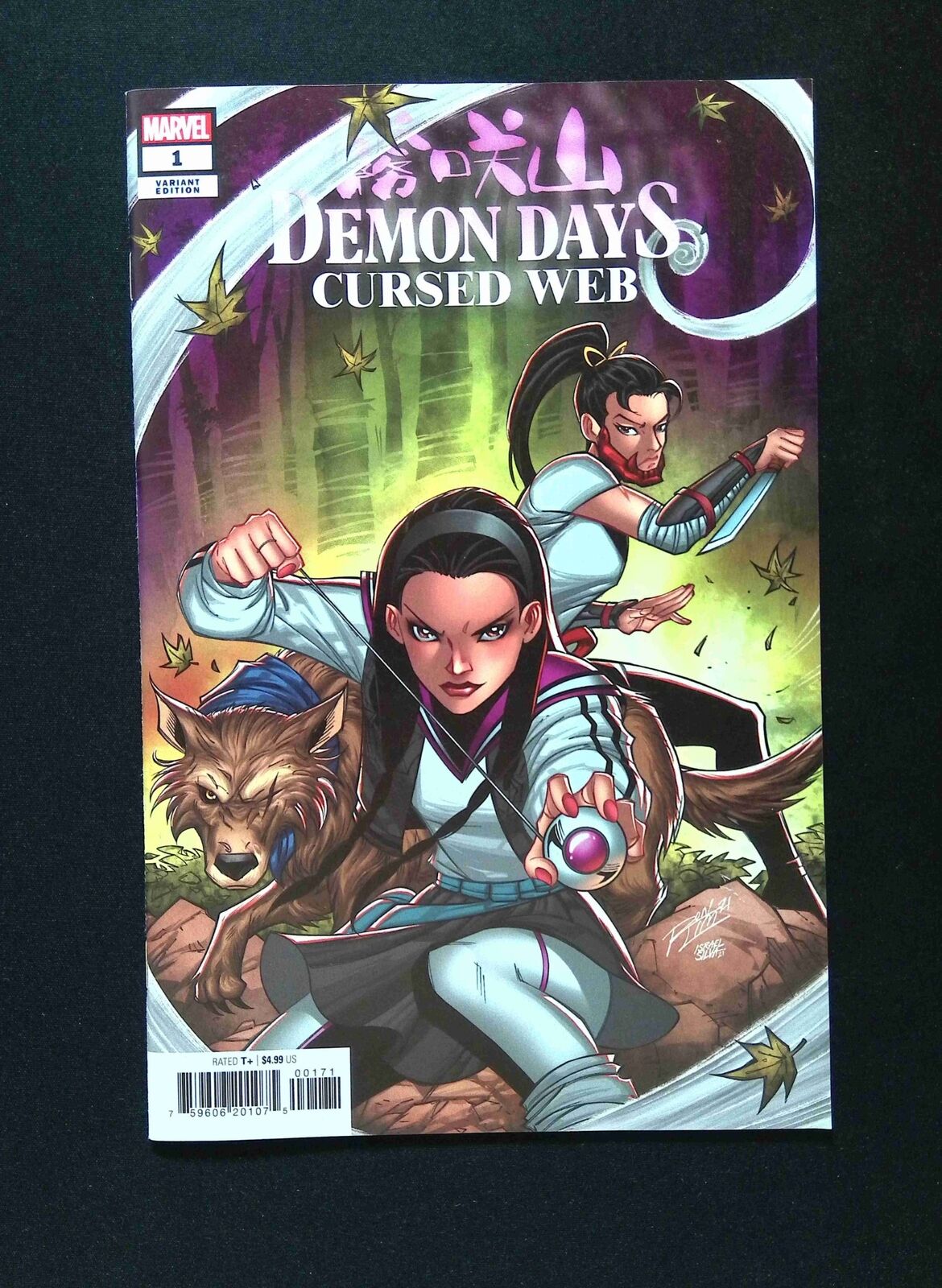 Demon Days Cursed Web #1G MARVEL Comics 2021 VF/NM Lim Variant