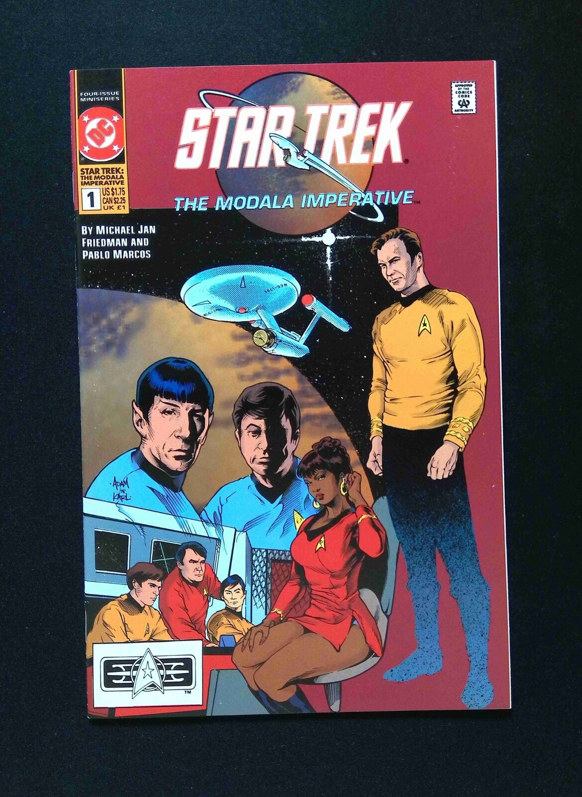 Star Trek The Modala Imperative #1 DC Comics 1991 VF+