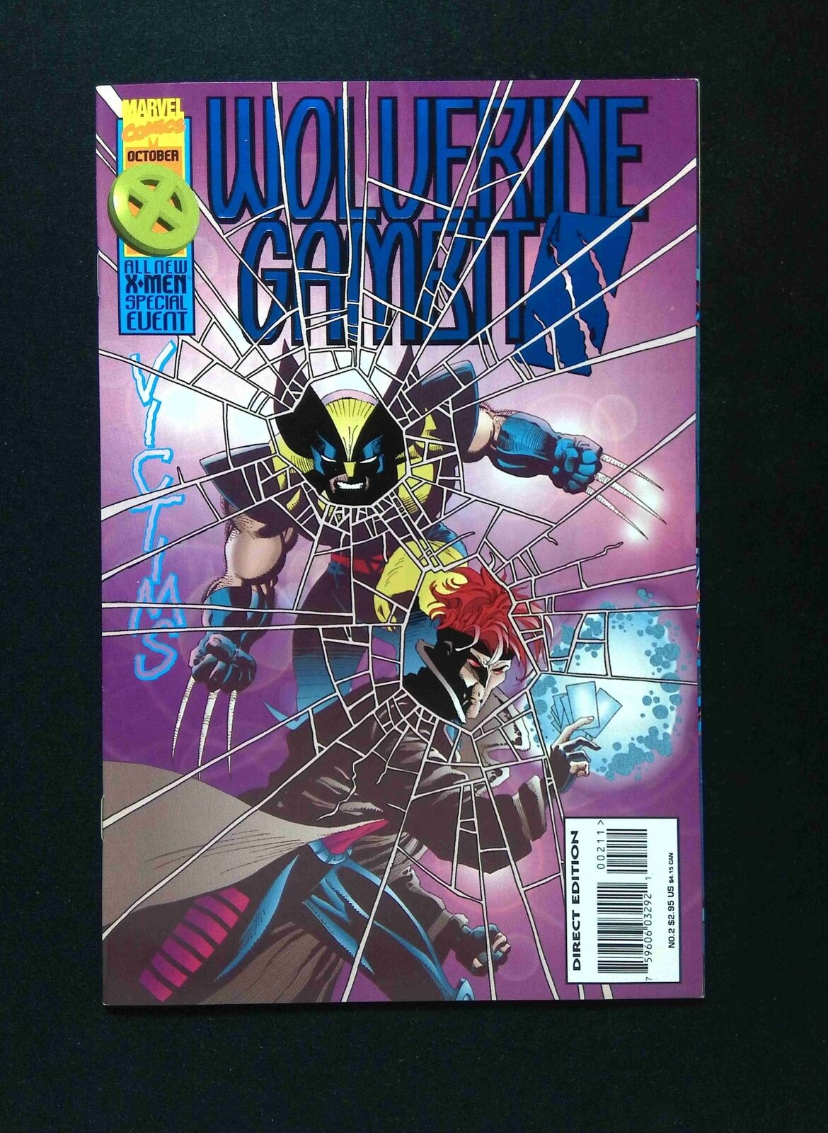 Wolverine Gambit Victims #2 MARVEL Comics 1995 VF/NM