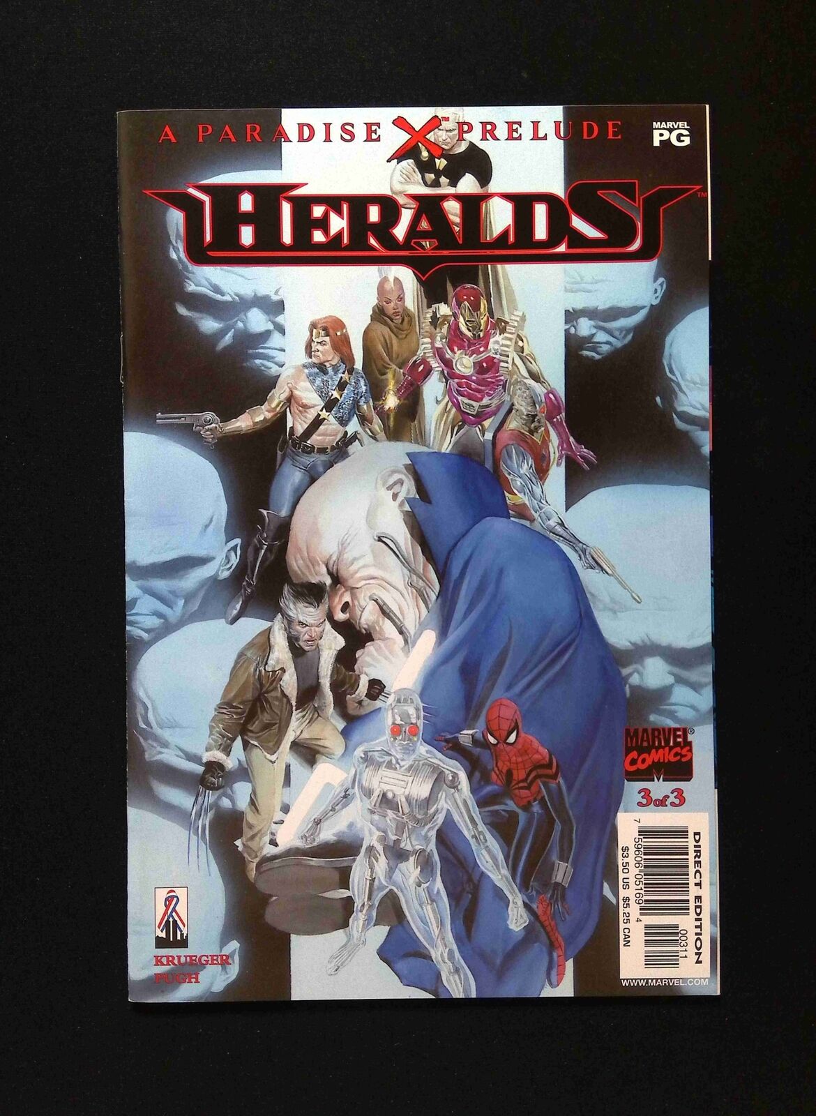 Paradise X Heralds #3 MARVEL Comics 2002 NM