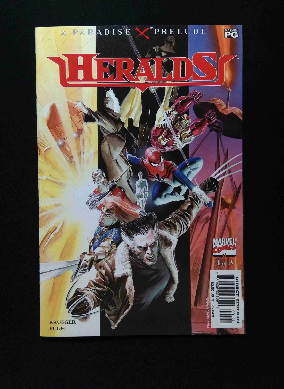 Paradise X Heralds #1 MARVEL Comics 2001 NM