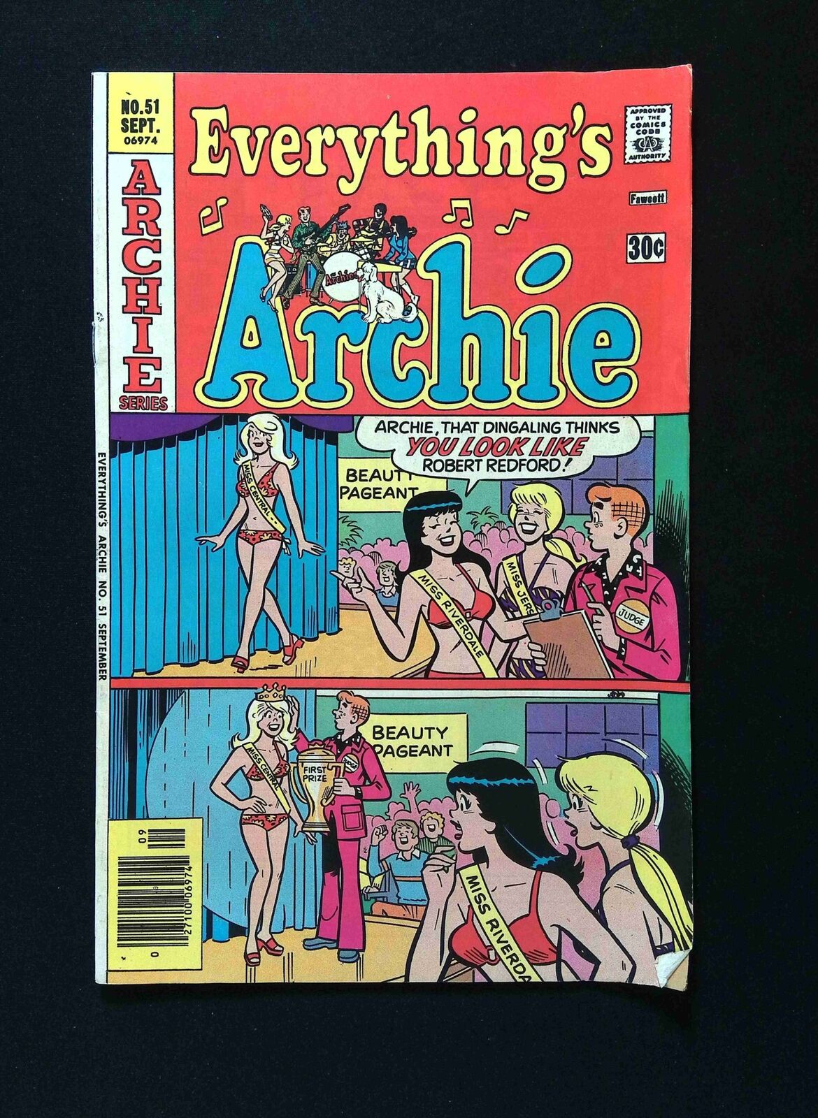 Everything's Archie #51 ARCHIE Comics 1976 FN NEWSSTAND
