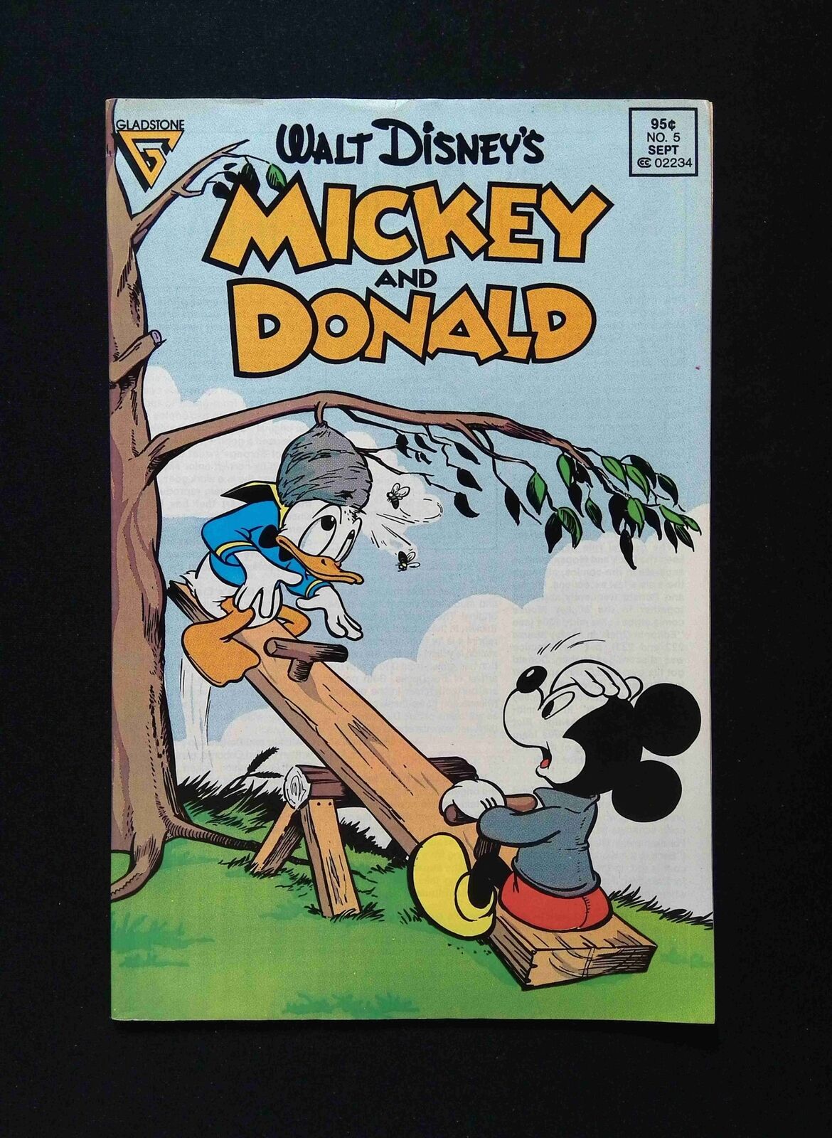 Walt Disney's Mickey Mouse and Donald #5 WALT DISNEY 1988 VF+