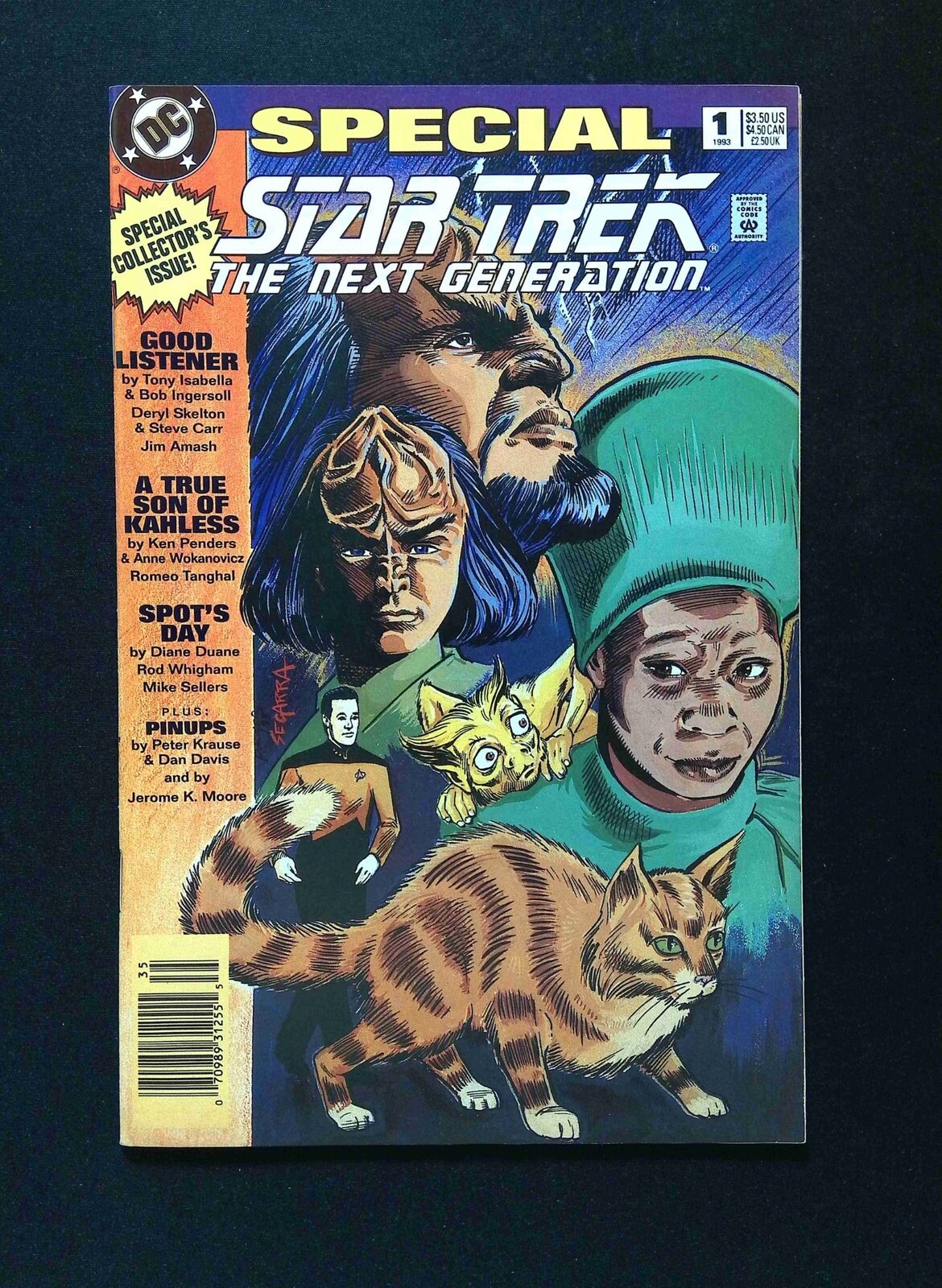 Star Trek The Next Generation Special #1 DC Comics 1993 VF/NM NEWSSTAND