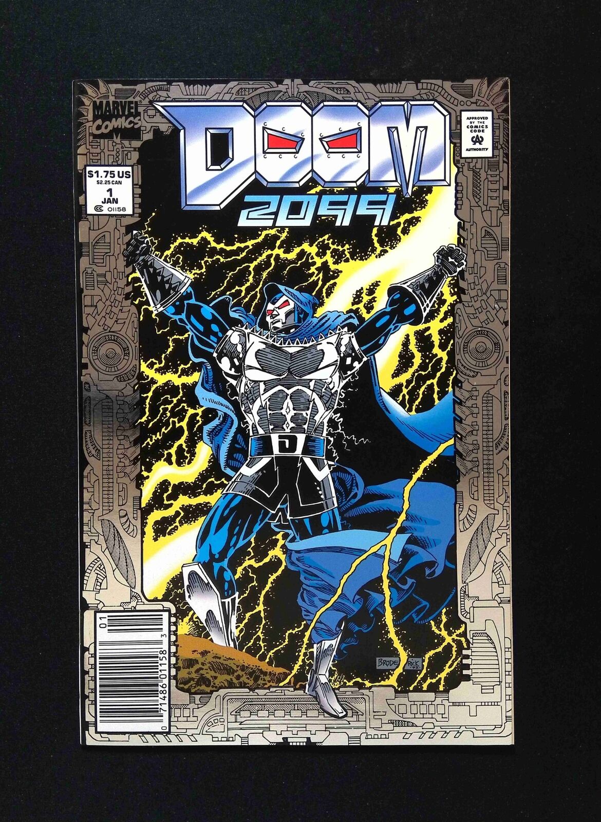 Doom 2099 #1 MARVEL Comics 1993 FN/VF NEWSSTAND