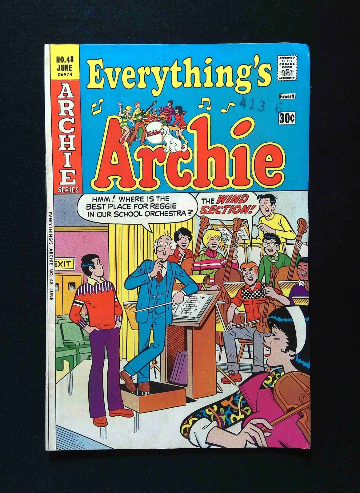 Everything's Archie #48 ARCHIE Comics 1976 FN